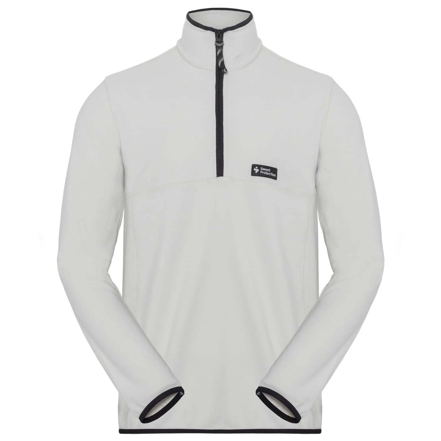 Мъжки поларен пуловер Sweet protection Timber Fleece Half Zip Fleece jumper - Light Grey