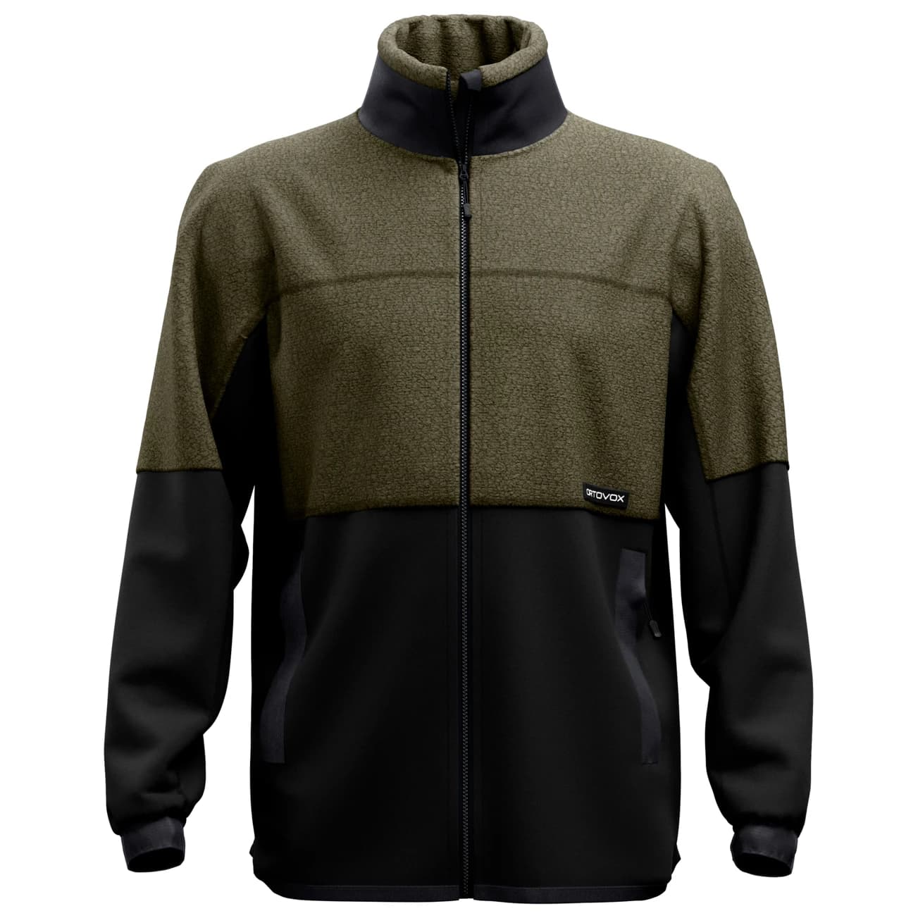 Мъжко поларено яке Ortovox Fleece Teddy Jacket Fleece jacket - Dark Wild Herbs
