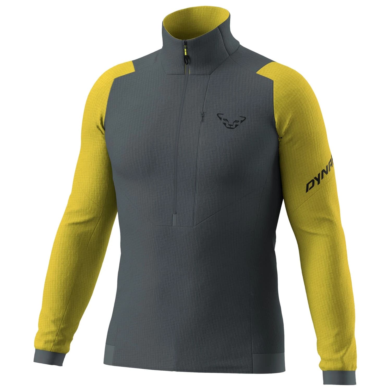 Мъжки поларен пуловер Dynafit Blacklight Thermal 1/2 Zip Fleece jumper - Golden Lime