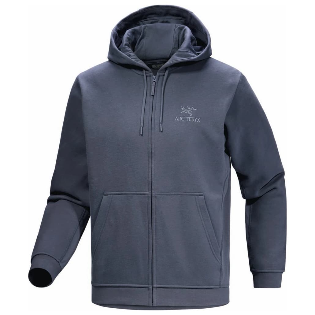 Мъжко поларено яке Arc'teryx Emblem Fleece Full-Zip Hoody Fleece jacket - Dark Stratus