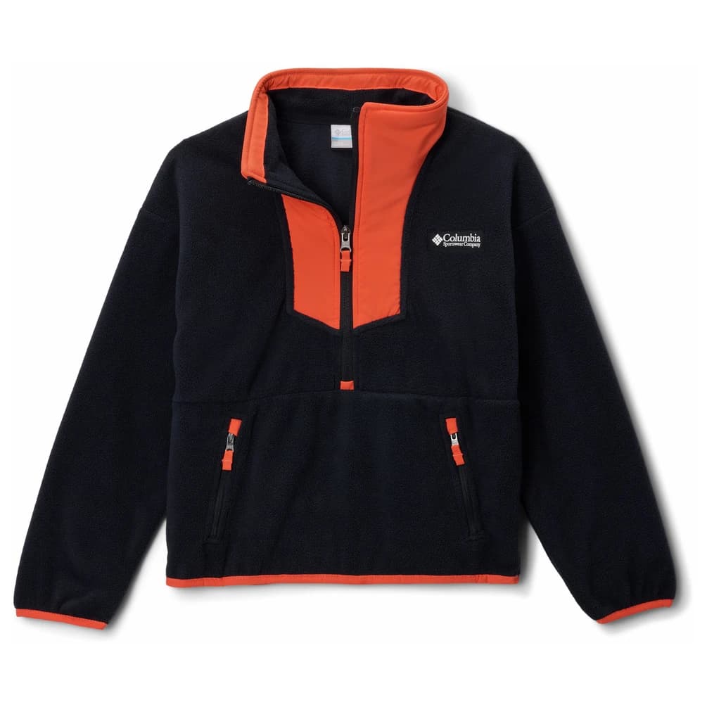 Детски поларен пуловер Columbia Kid's Sequoia Grove Half Zip Fleece Fleece jumper - Black
