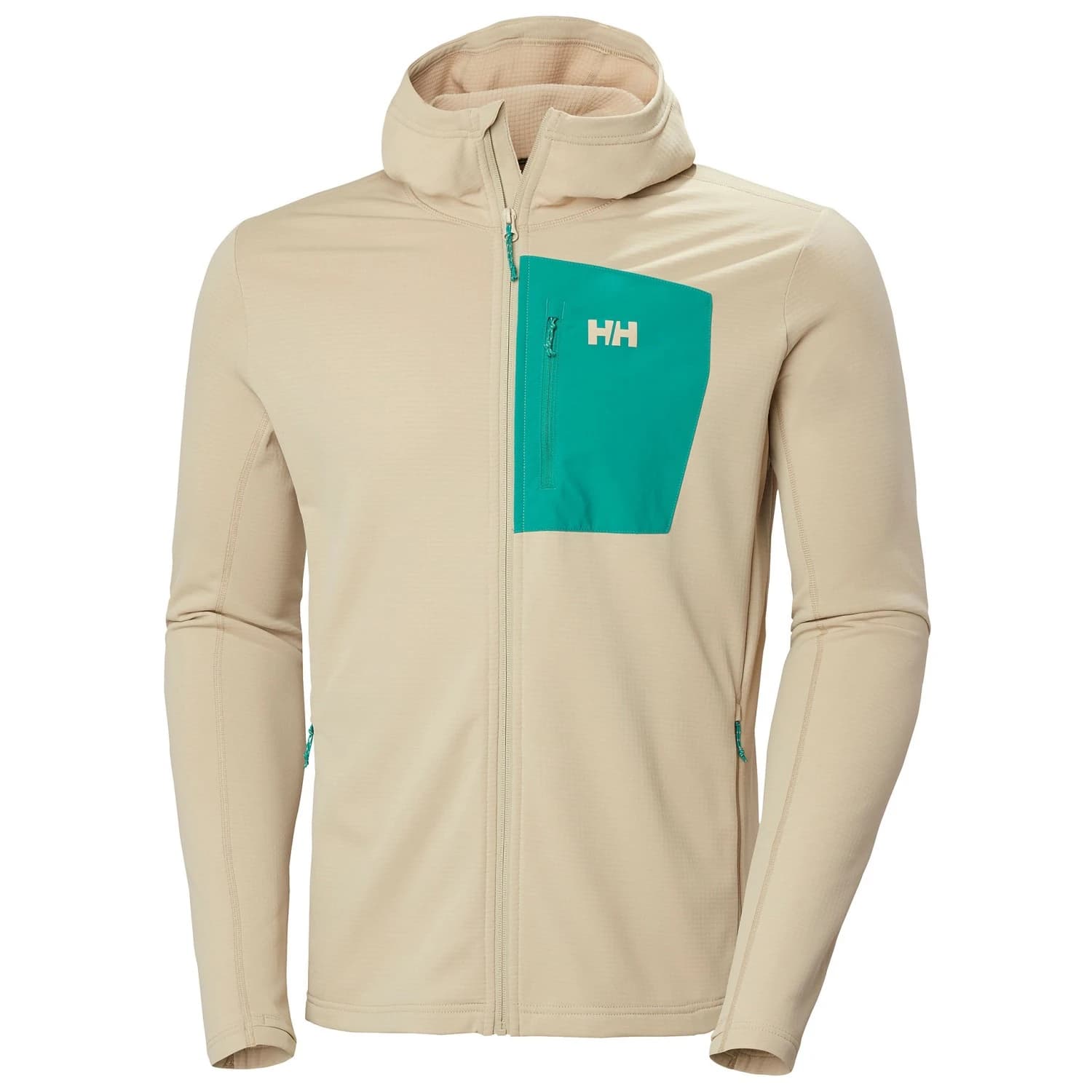 Мъжко поларено яке Helly Hansen Versalite Hooded Fleece Jacket - Khaki / Sand