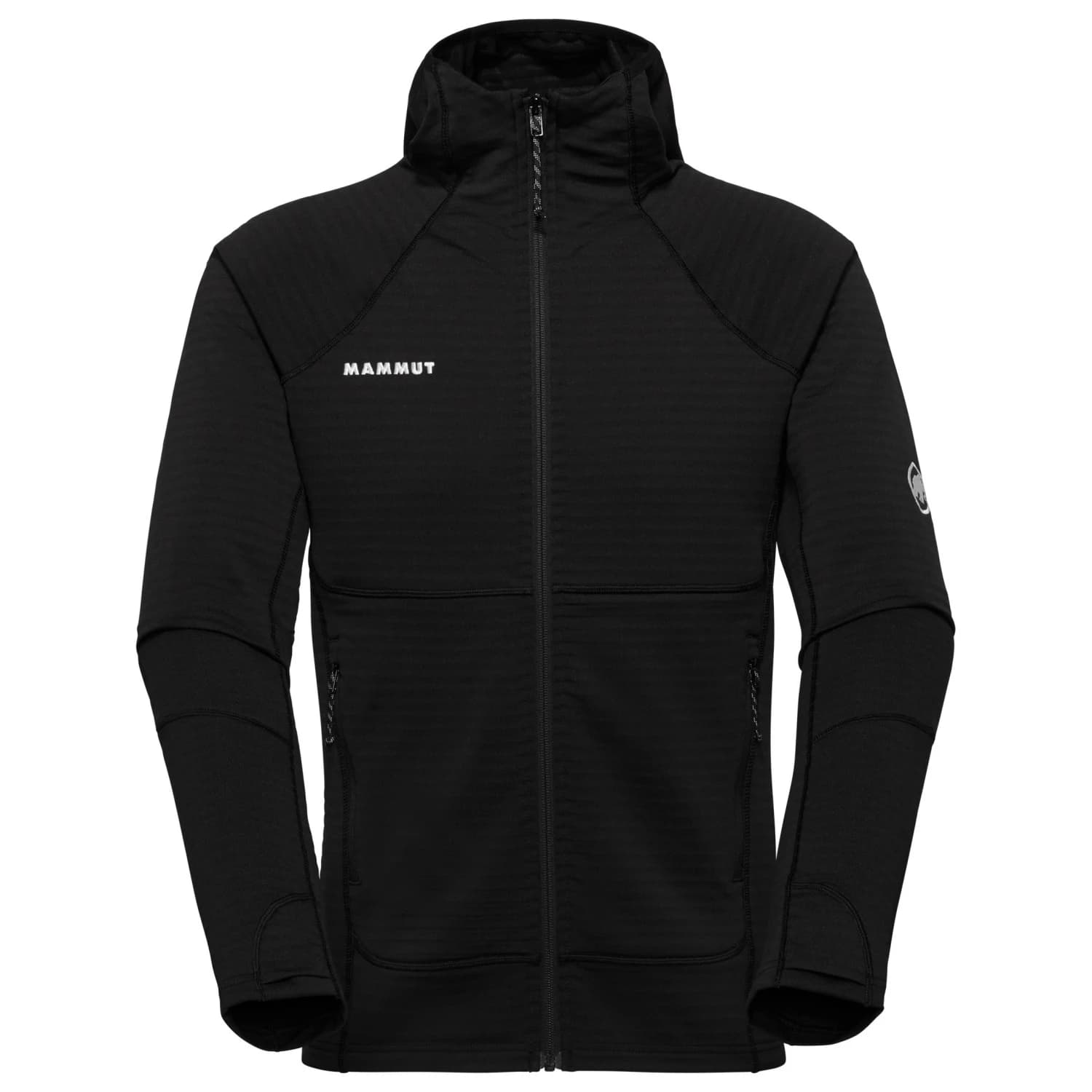 Мъжко поларено яке Mammut Taiss ML Hooded Jacket Fleece jacket - Black