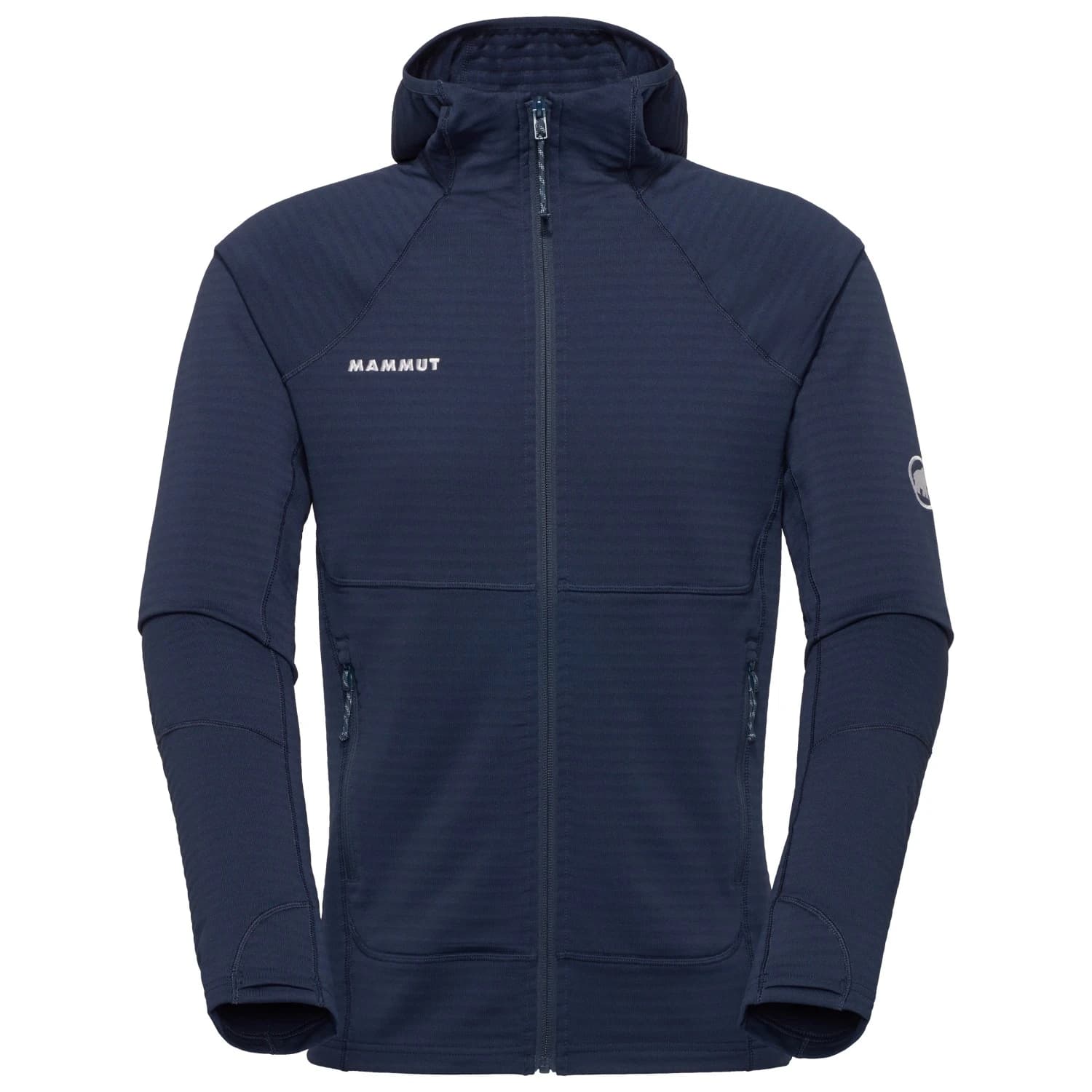 Мъжко поларено яке Mammut Taiss ML Hooded Jacket Fleece jacket - Marine