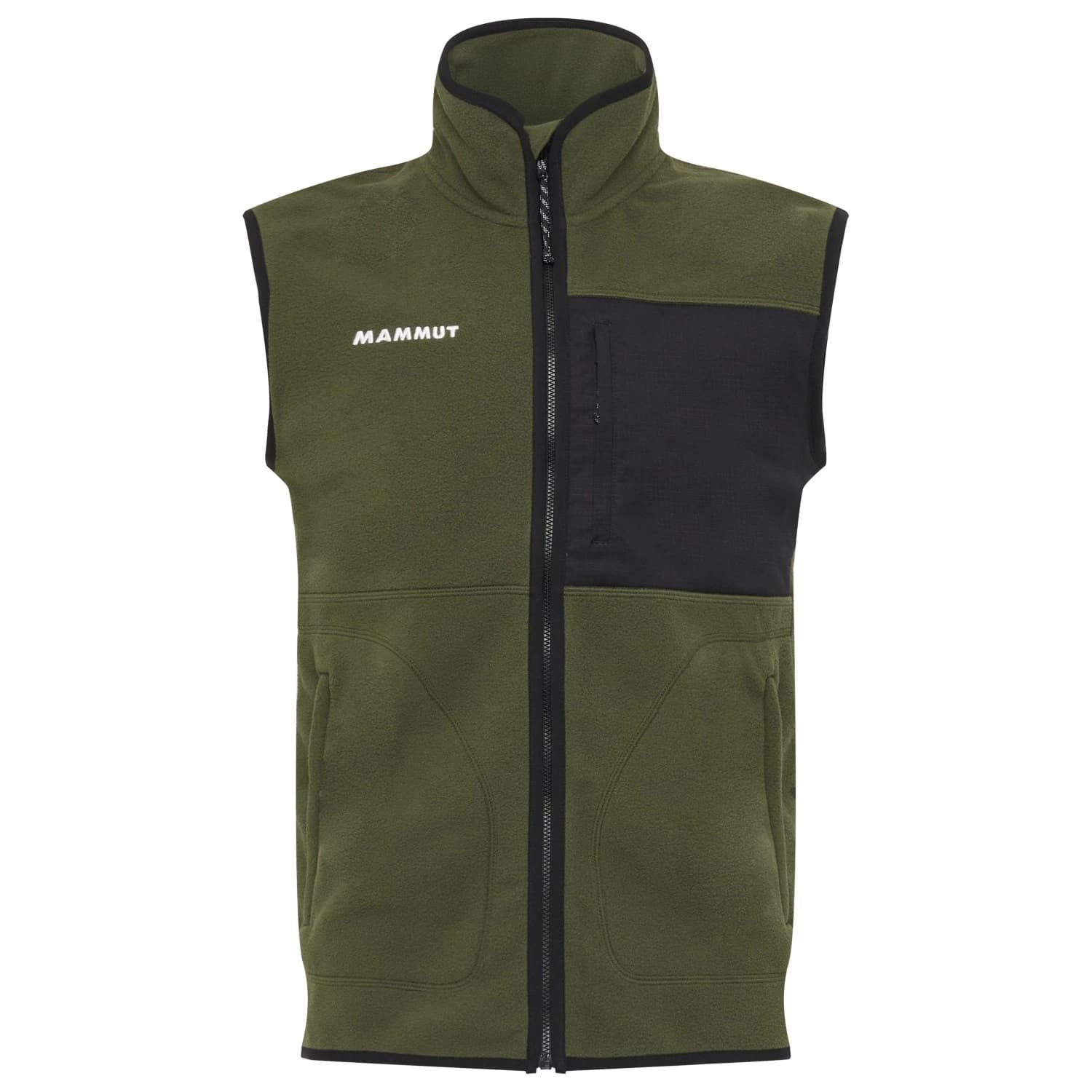 Мъжко поларено яке Mammut Tamaro ML Vest Fleece vest - Dark Marsh / Black