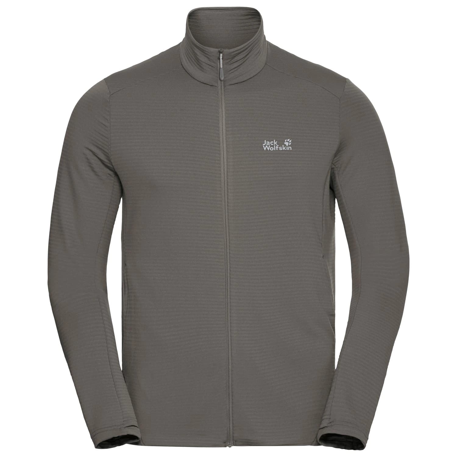 Мъжко поларено яке Jack Wolfskin Litestride Fullzip Fleece jacket - Flint