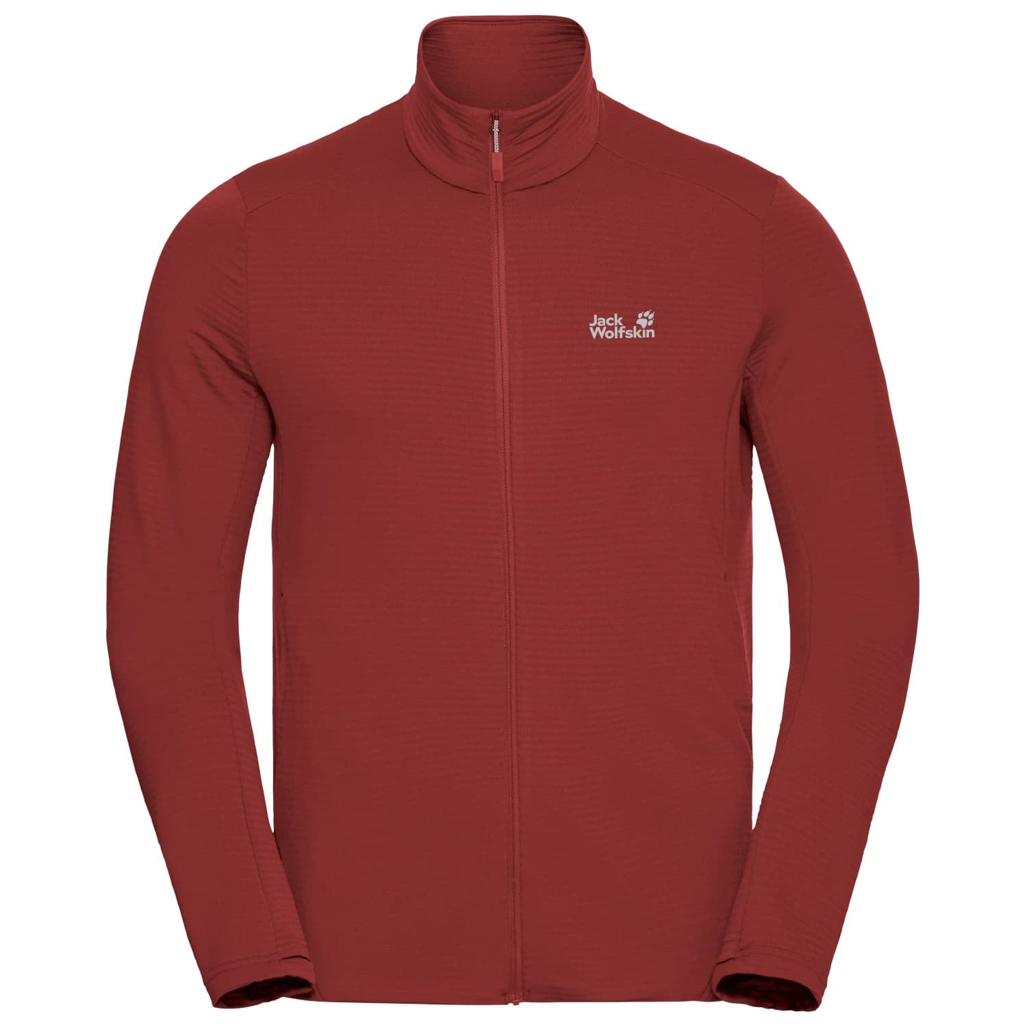 Мъжко поларено яке Jack Wolfskin Litestride Fullzip Fleece jacket - Merlot