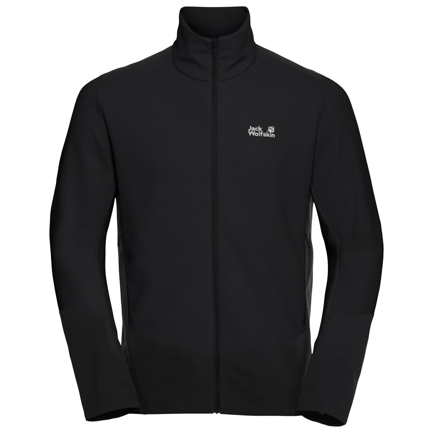 Мъжко поларено яке Jack Wolfskin Ridge Hike Fullzip Fleece jacket - Black