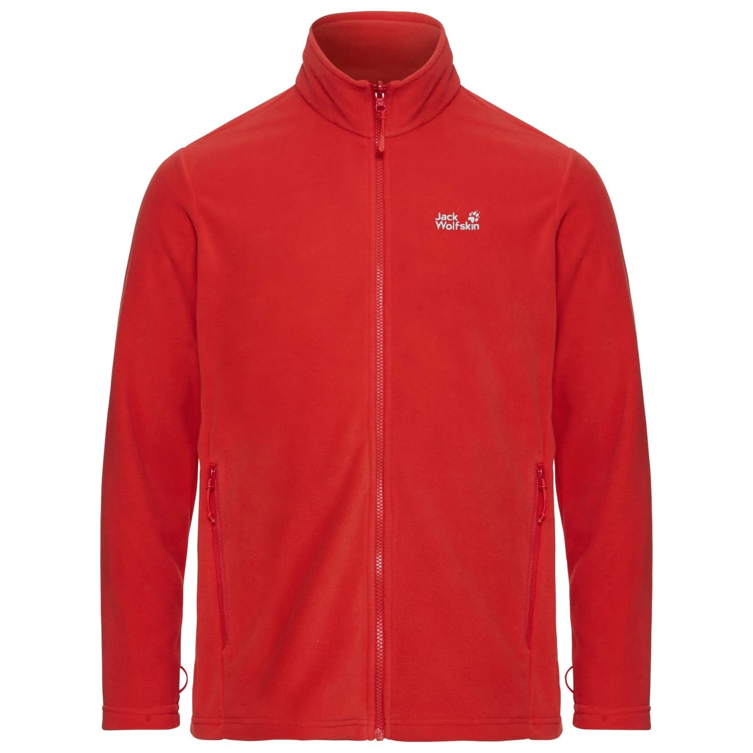 Мъжко поларено яке Jack Wolfskin Taunus 100 Fullzip Fleece jacket - Siren Red