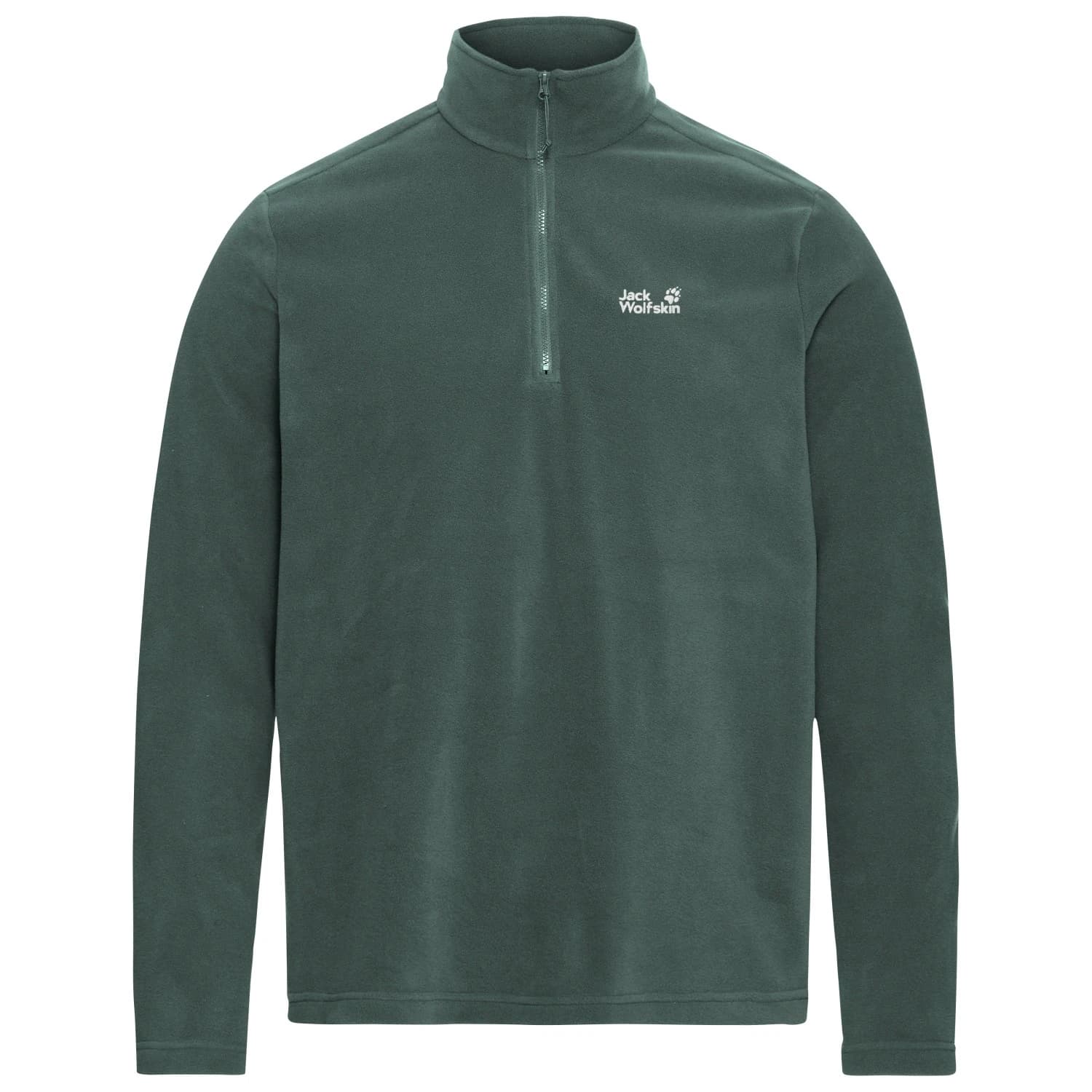 Мъжки поларен пуловер Jack Wolfskin Taunus 100 Halfzip Fleece jumper - Sago Palm