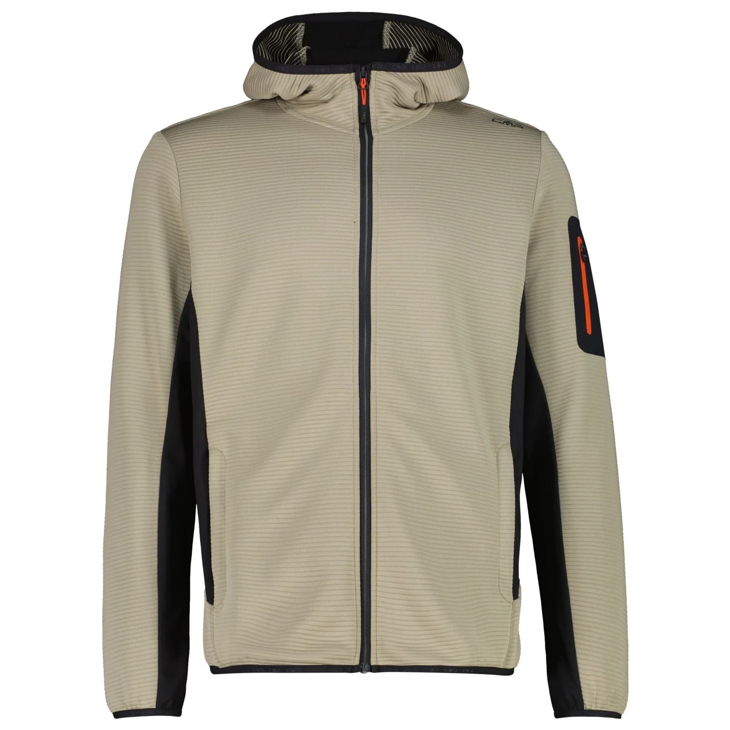 Мъжко поларено яке CMP Jacket Fix Hood with Sleeve Pocket Fleece jacket - Corda