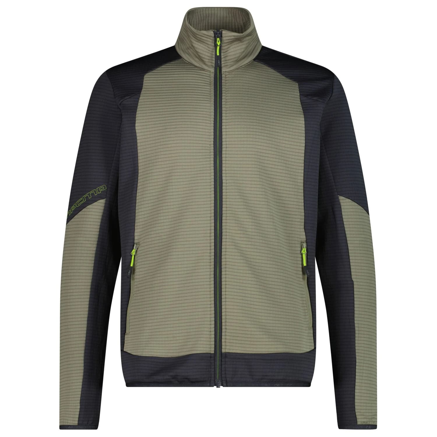 Мъжко поларено яке CMP Jacket Grid Tech Fleece jacket - Sage