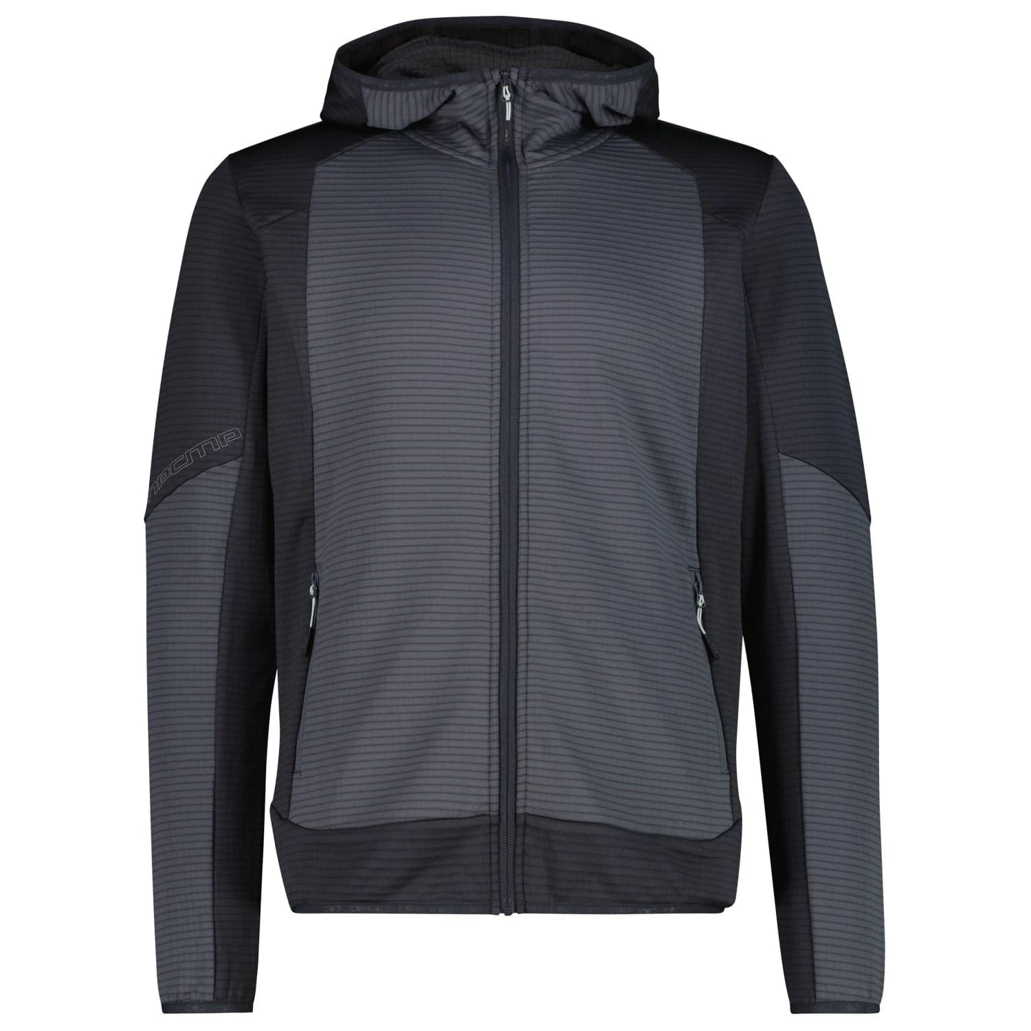 Мъжко поларено яке CMP Jacket with Fix Hood Fleece jacket - Grey