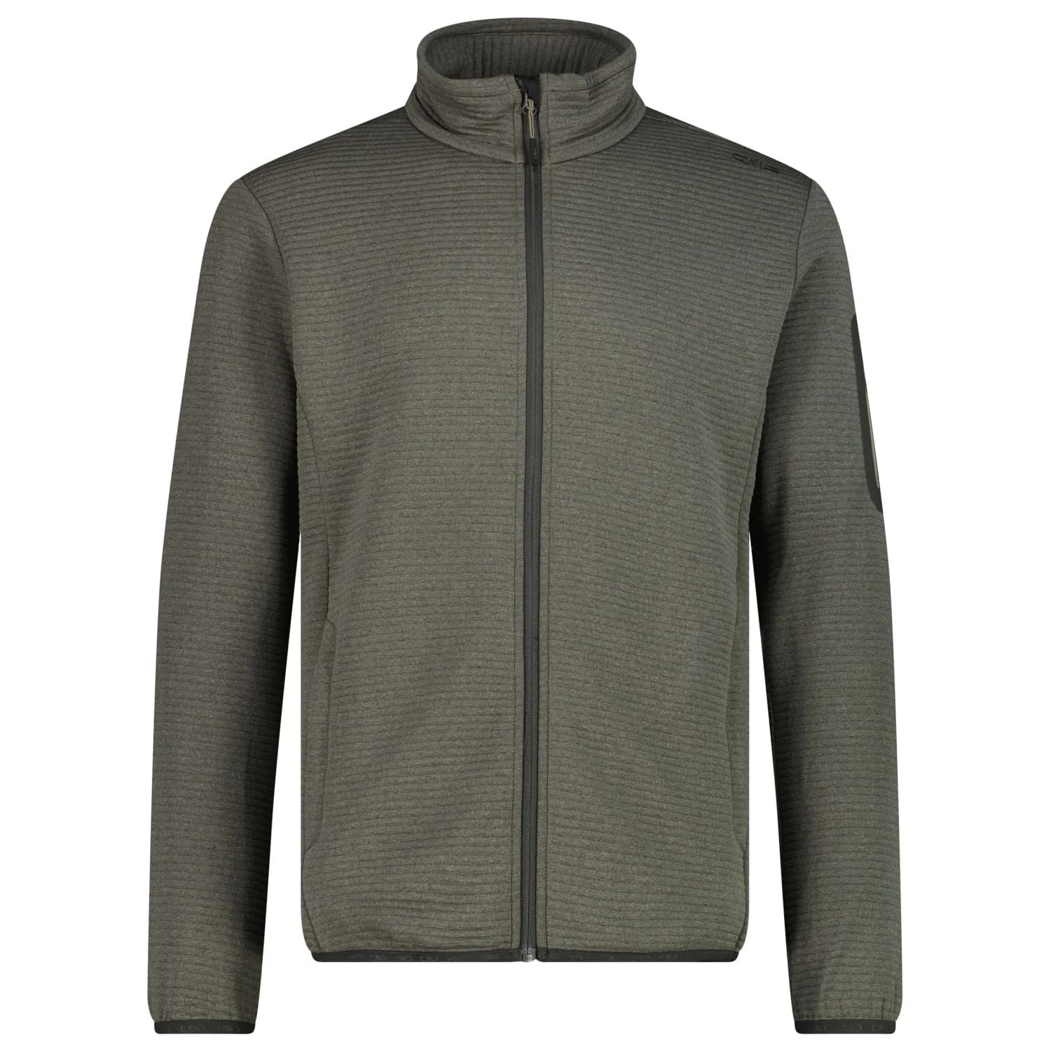 Мъжко поларено яке CMP Striped Jacquard Jacket Fleece jacket - Pine Melange