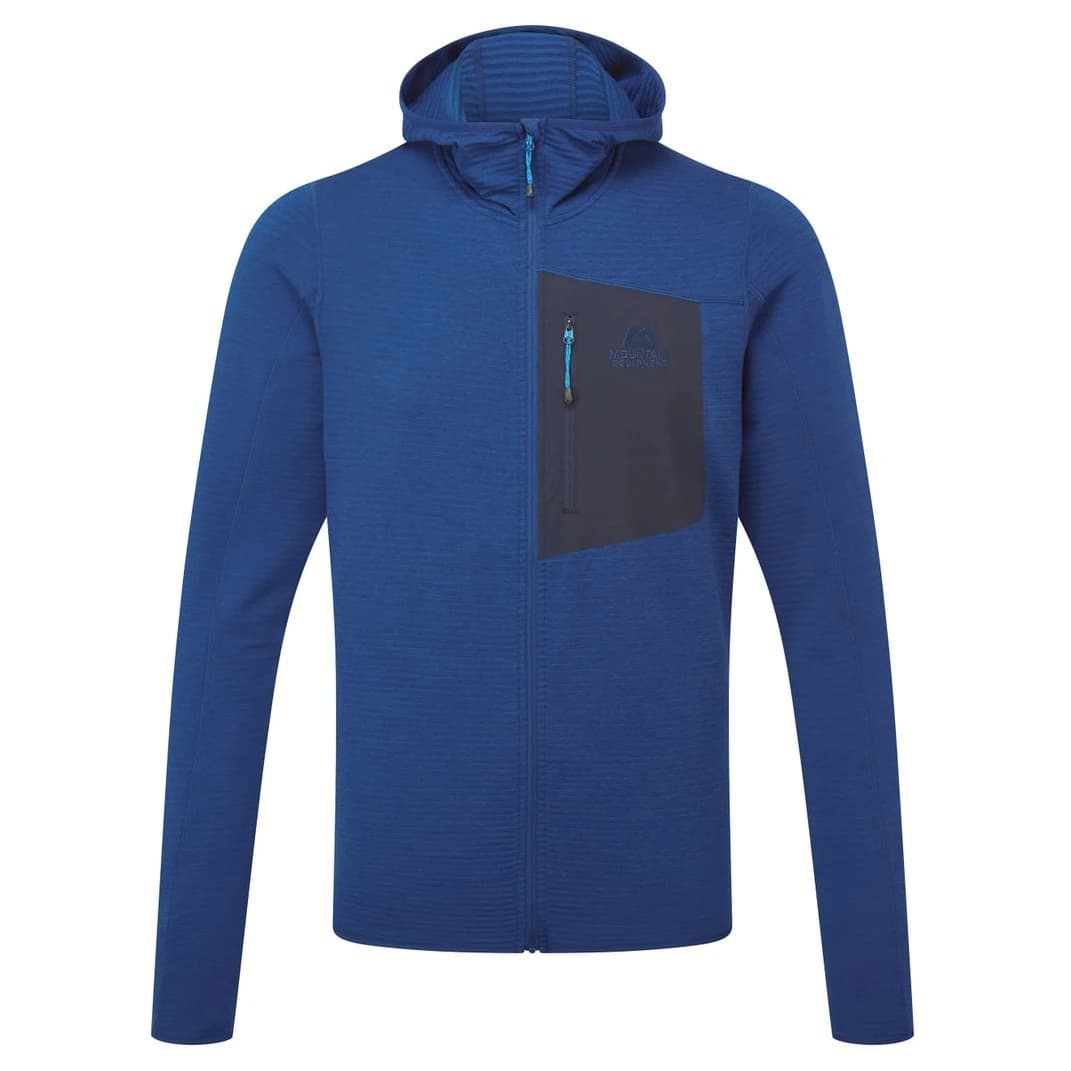 Мъжко поларено яке Mountain Equipment Lumiko Hooded Jacket Fleece jacket - Admiral / Cosmos