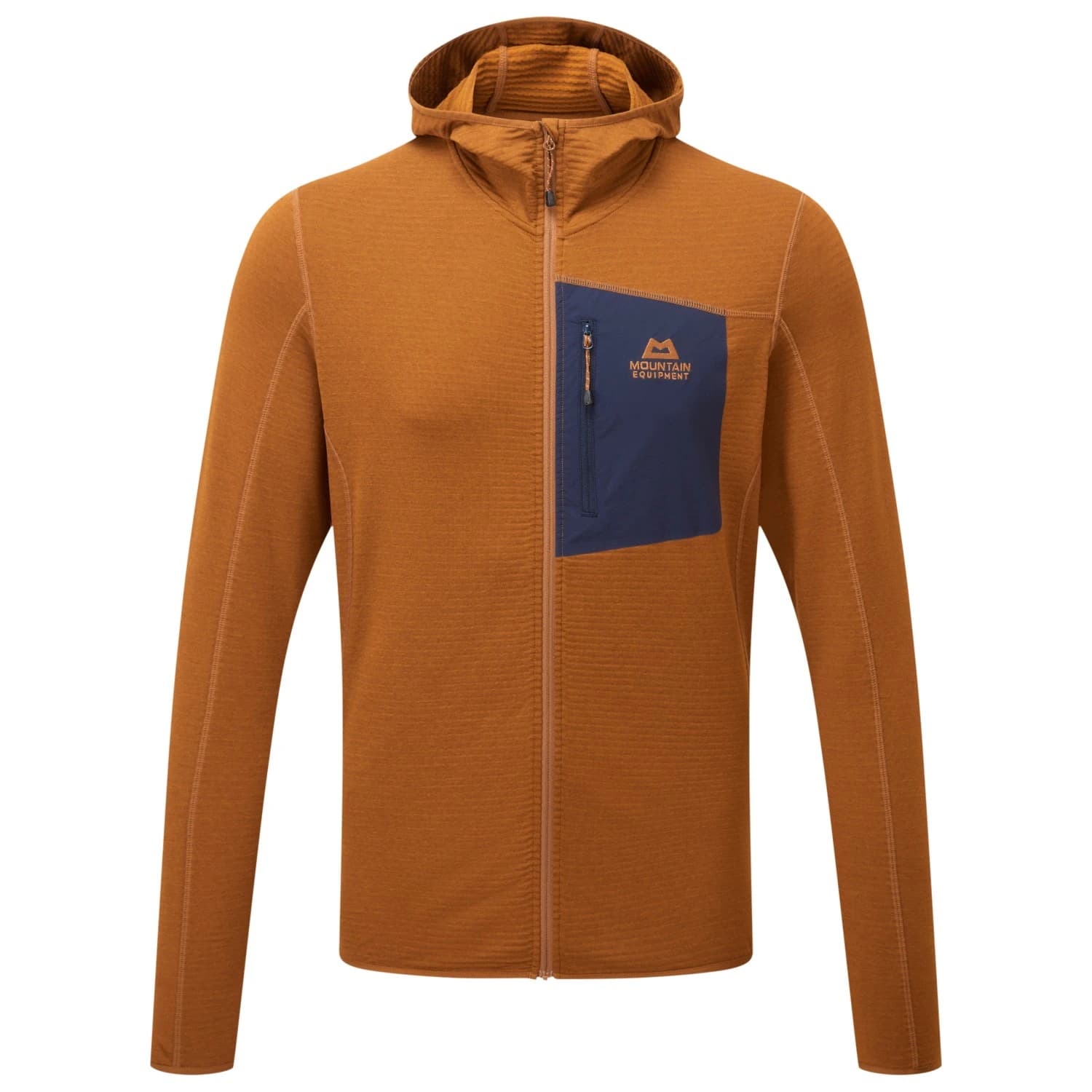 Мъжко поларено яке Mountain Equipment Lumiko Hooded Jacket Fleece jacket - Walnut / Cosmos