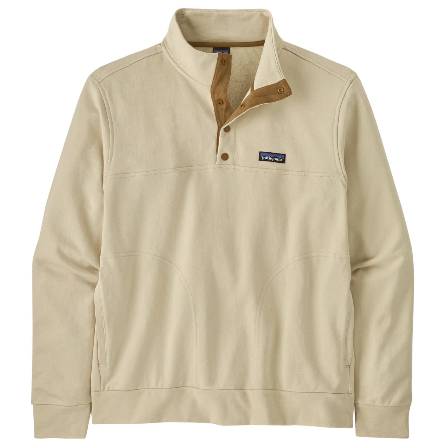 Мъжки поларен пуловер Patagonia Daily Snap-T Pullover Fleece jumper - Pelican