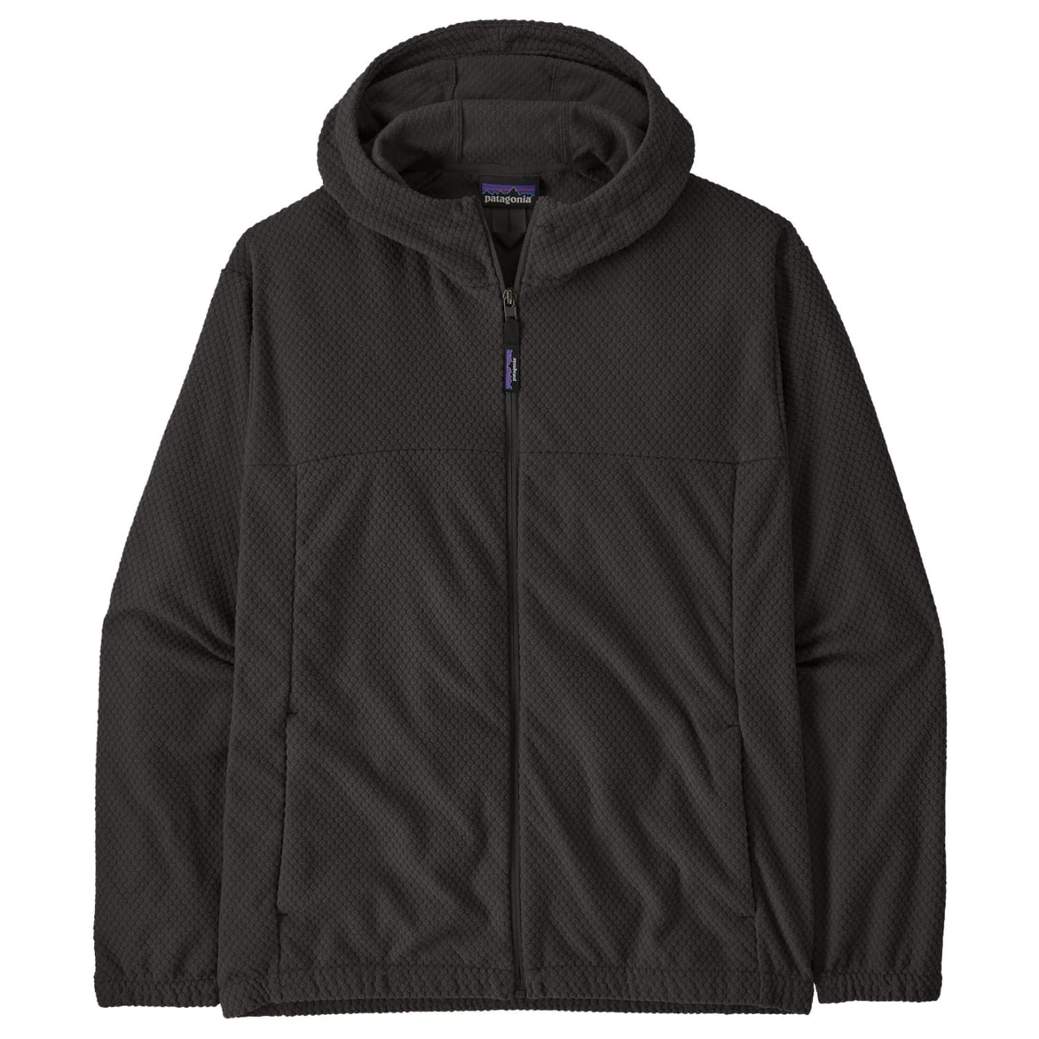 Мъжко поларено яке Patagonia Textured Fleece Hoody Fleece jacket - Black