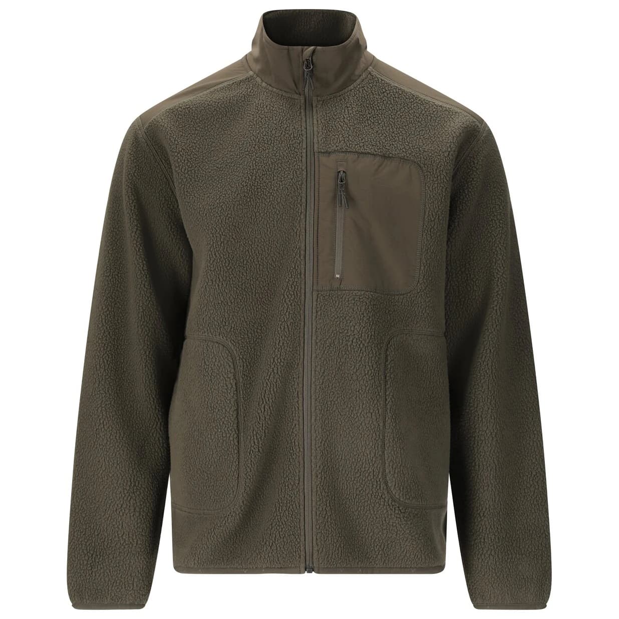 Мъжко поларено яке Whistler Felis Teddy Jacket Fleece jacket - Black Ink