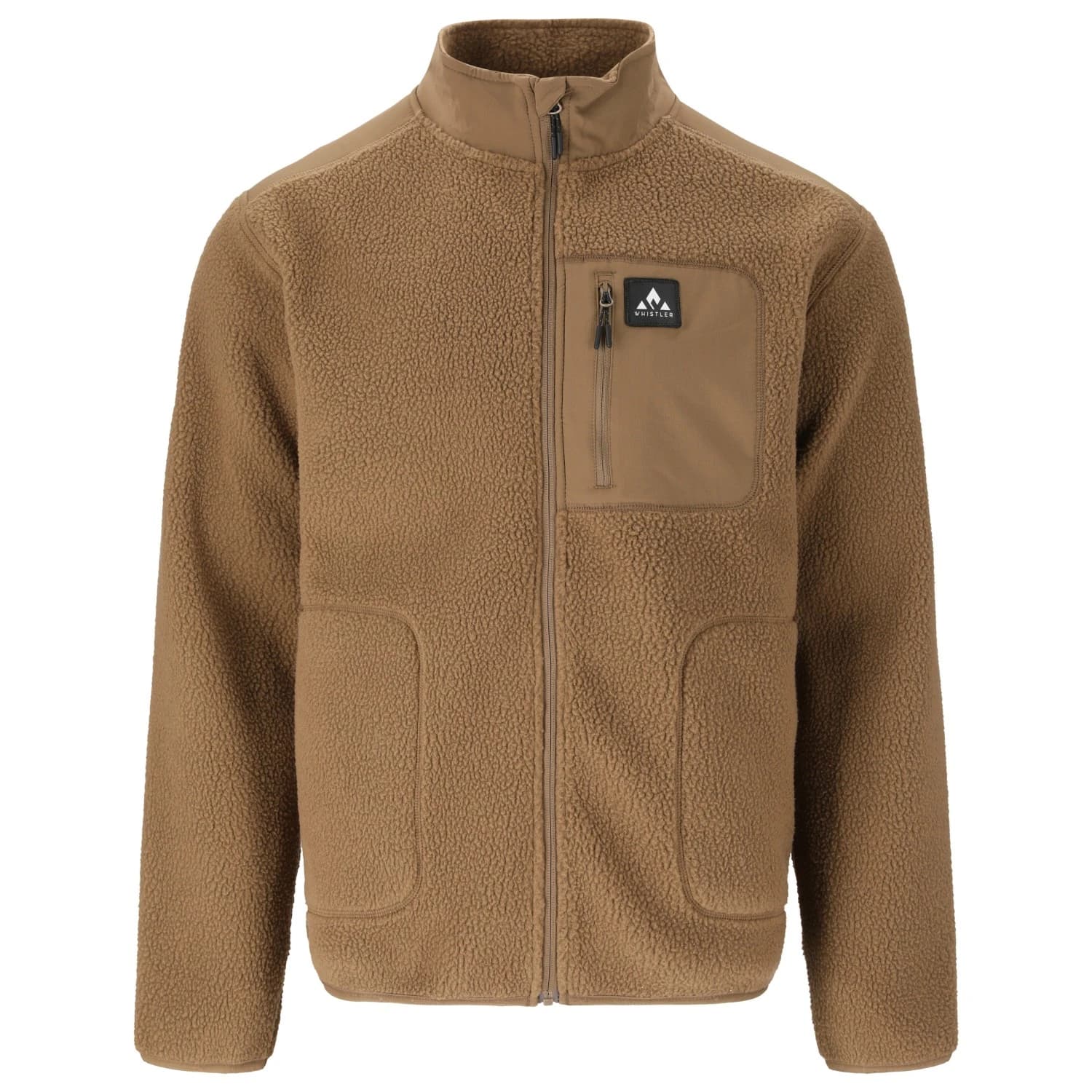 Мъжко поларено яке Whistler Felis Teddy Jacket Fleece jacket - Teak