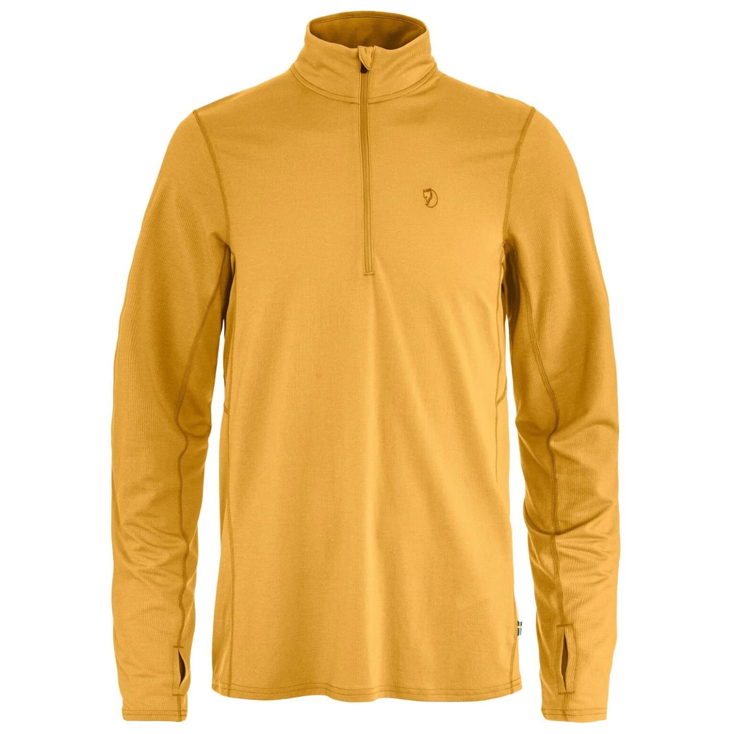 Мъжки поларен пуловер Fjällräven Abisko Day Hike Half Zip Fleece jumper - Ochre