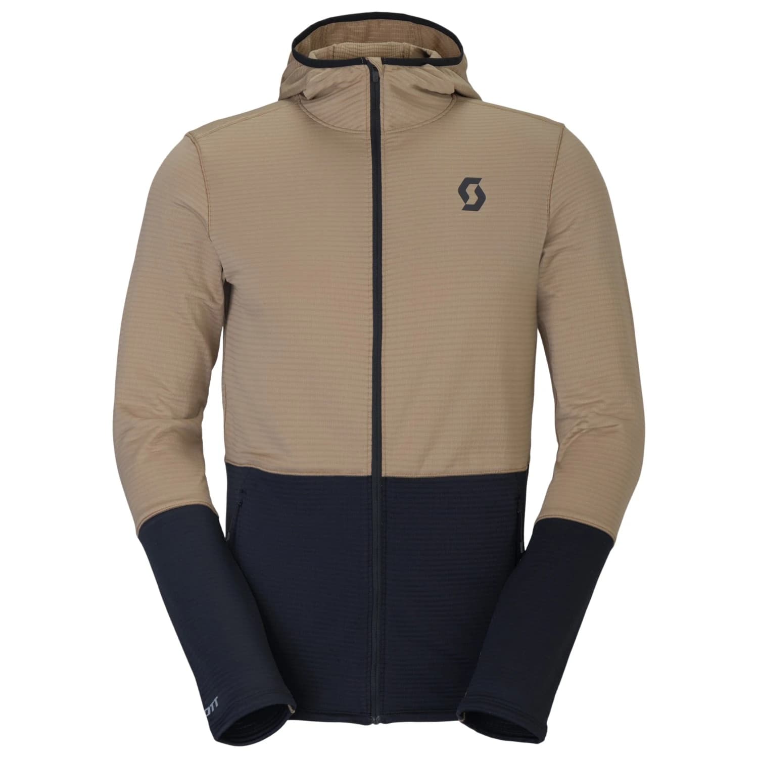 Мъжко поларено яке Scott Hoody Defined Light Fleece jacket - Toast Beige / Black