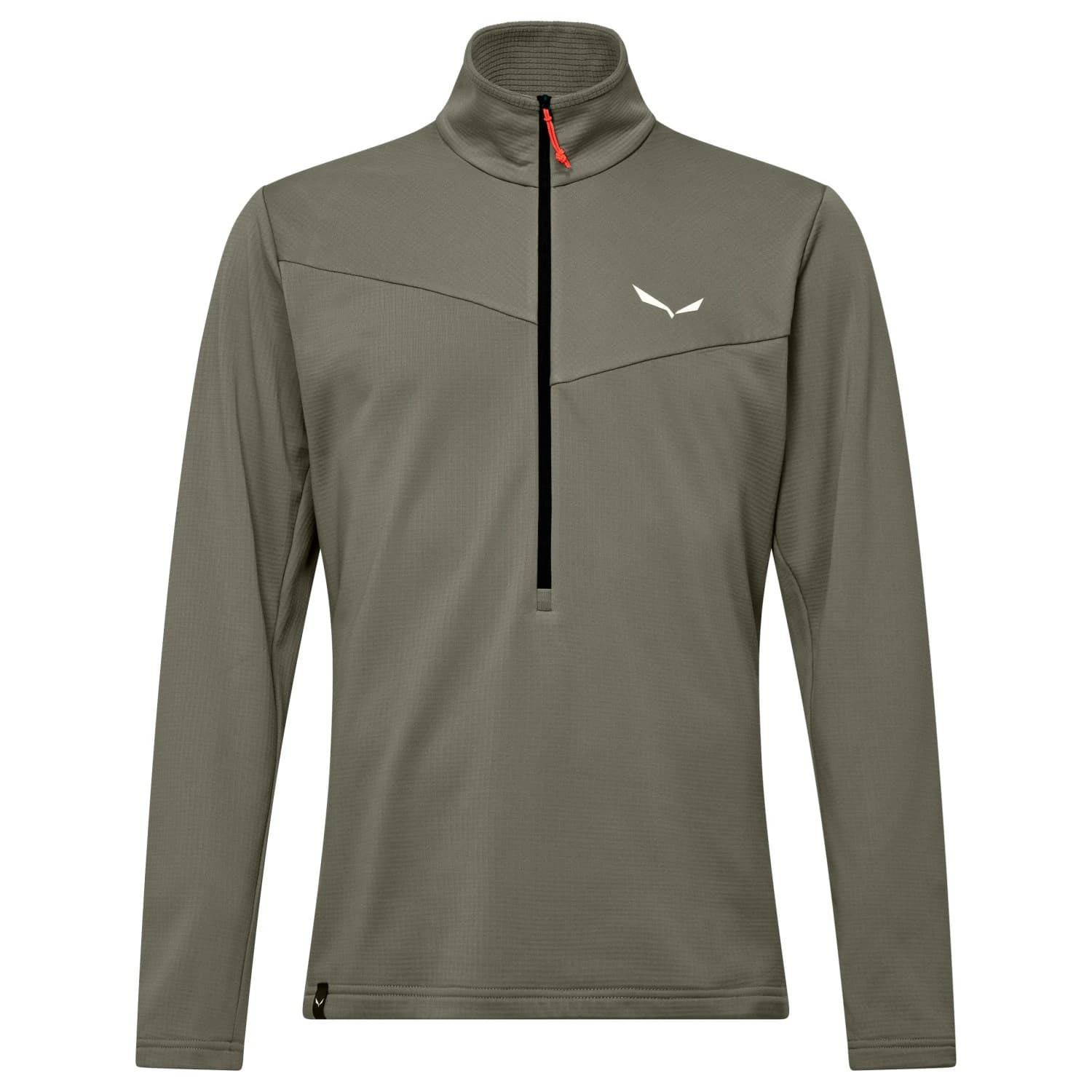 Мъжки поларен пуловер Salewa Puez Cammino PL Half-Zip Jacket Fleece jumper - Faded Green