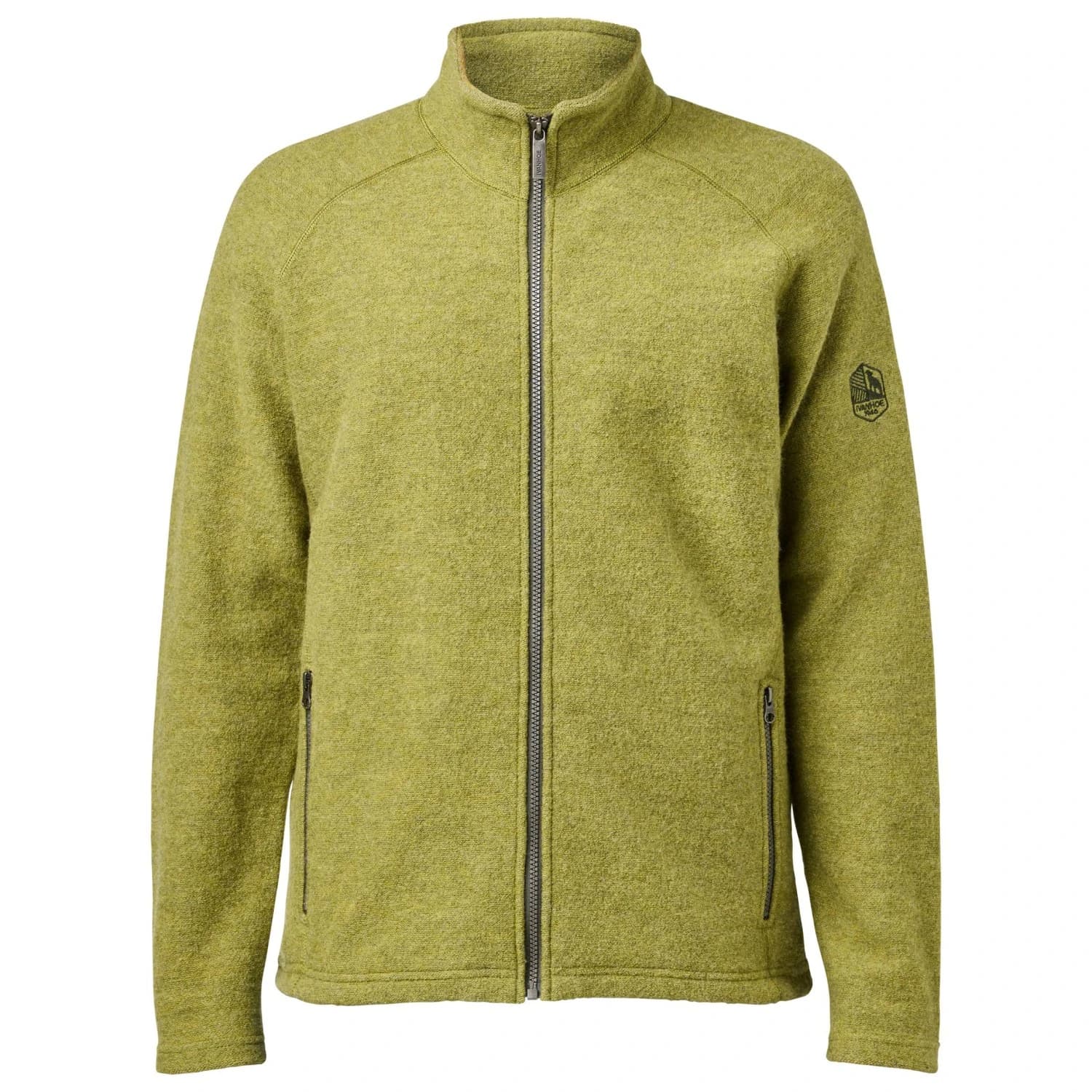 Мъжко вълнено яке Ivanhoe of Sweden Danny Full Zip Wool jacket - Peat Moss