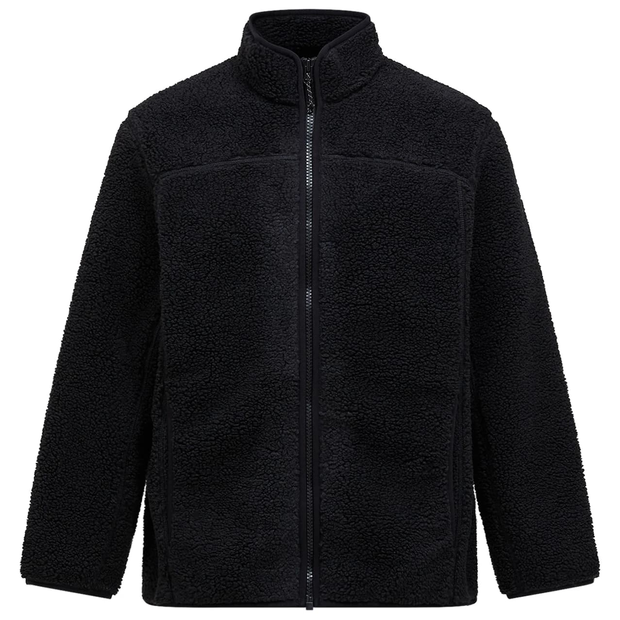 Мъжко поларено яке Peak Performance Solid Pile Jacket Fleece jacket - Black / Black