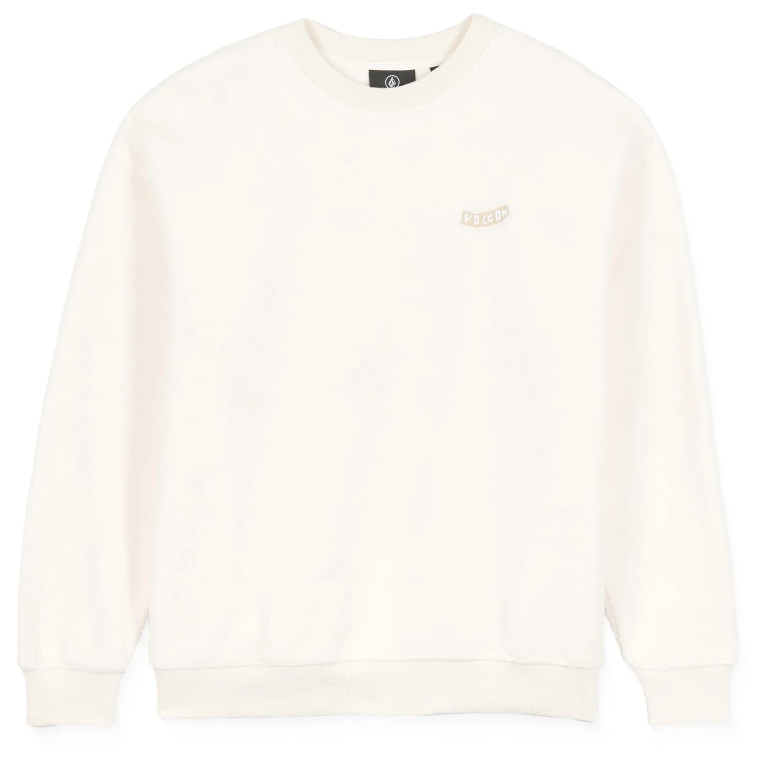 Поларен пуловер Volcom Too Kool Lse Crew Fleece jumper - Dirty White