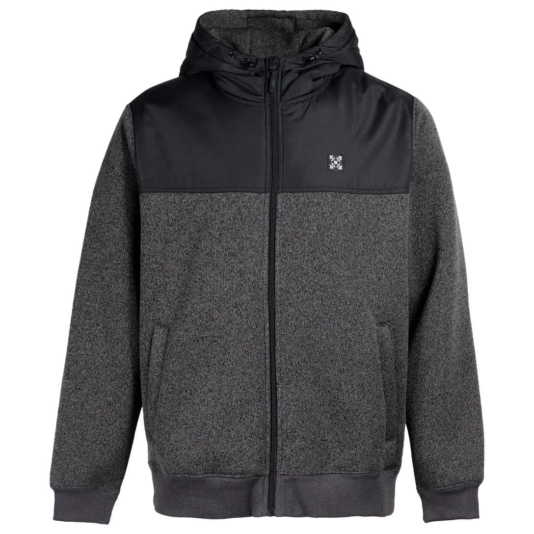 Поларено яке Oxbow Passage Hybrid Fleece jacket - Black Heather