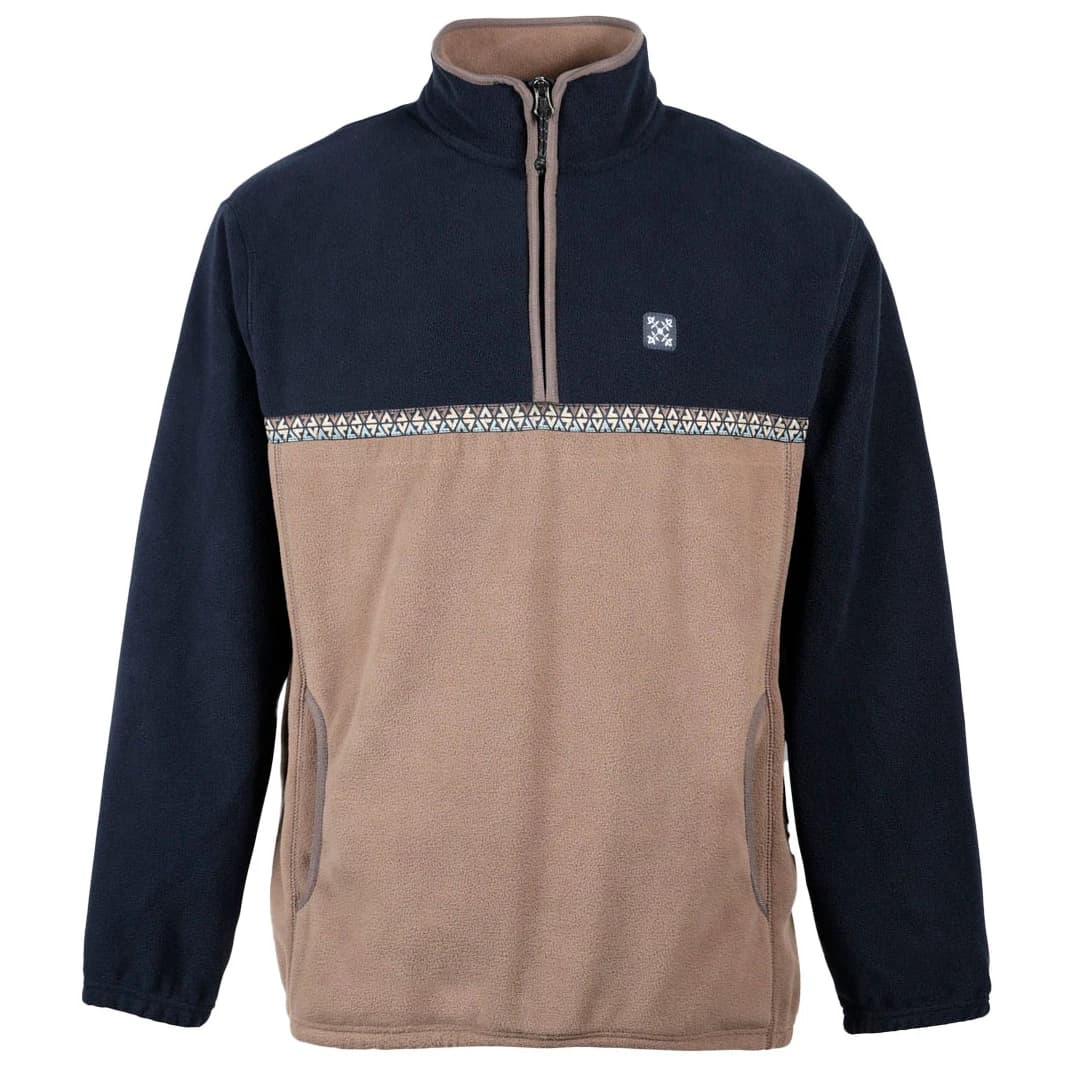 Поларен пуловер Oxbow Stackup Polar Fleece Fleece jumper - Deep Marine