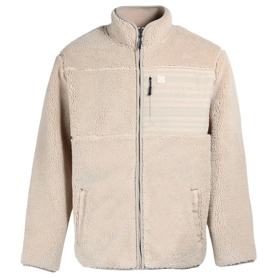 Поларено яке Oxbow Warmedup Sherpa Fleece Fleece jacket - Rock