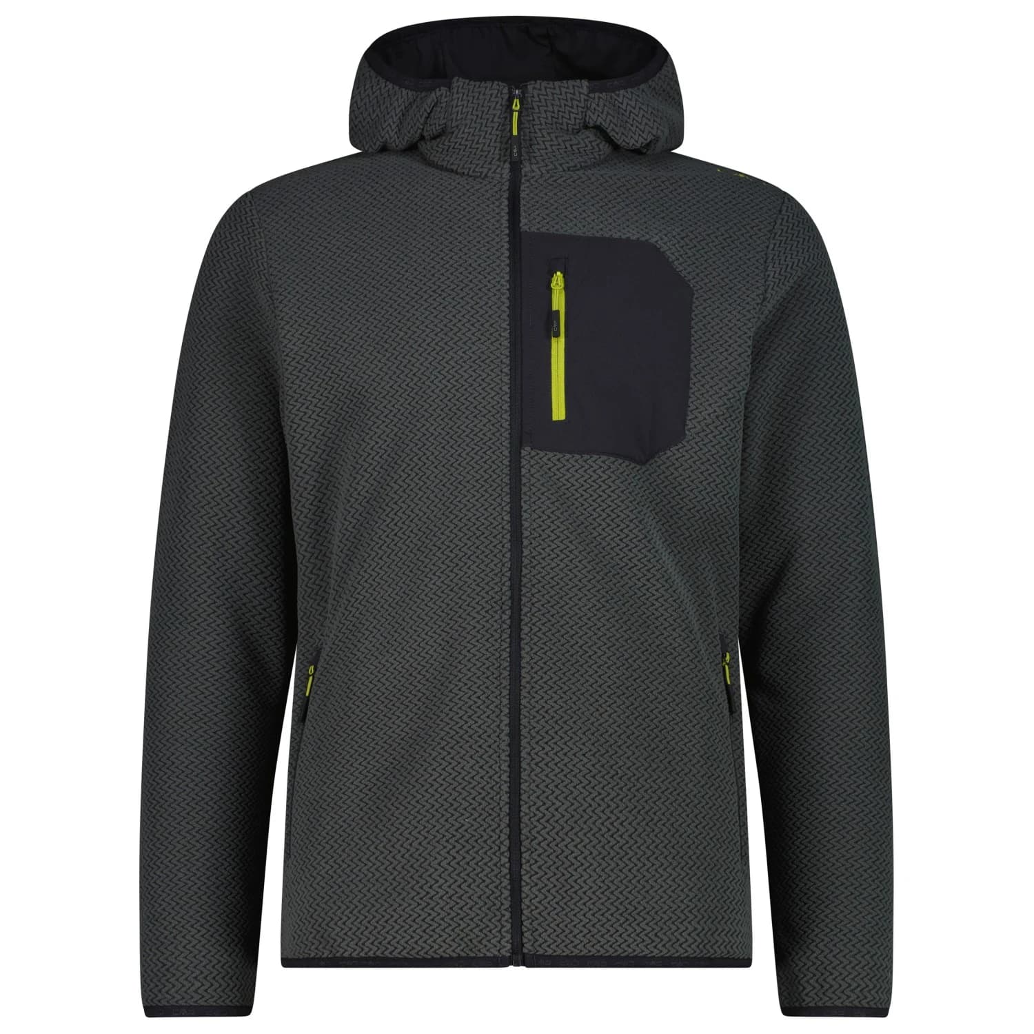 Поларено яке CMP Jacket Fix Hood 36H1307 Fleece jacket - Jungle