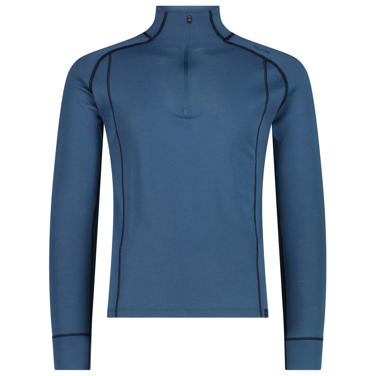 Вълнен пуловер CMP Kildar Base Layer 35L2617 Merino longsleeve - Avio