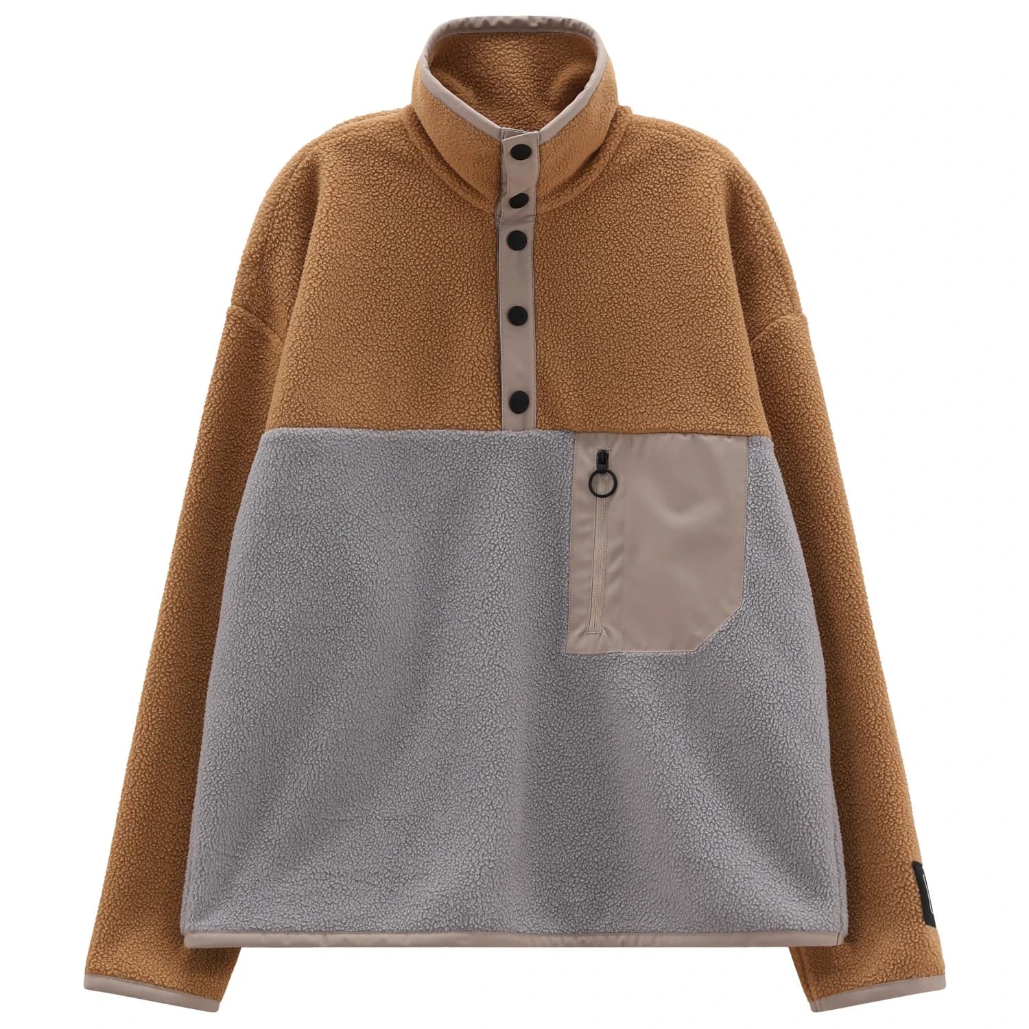 Мъжки поларен пуловер CMP Sweat 36H4327 Fleece jumper - Caramel
