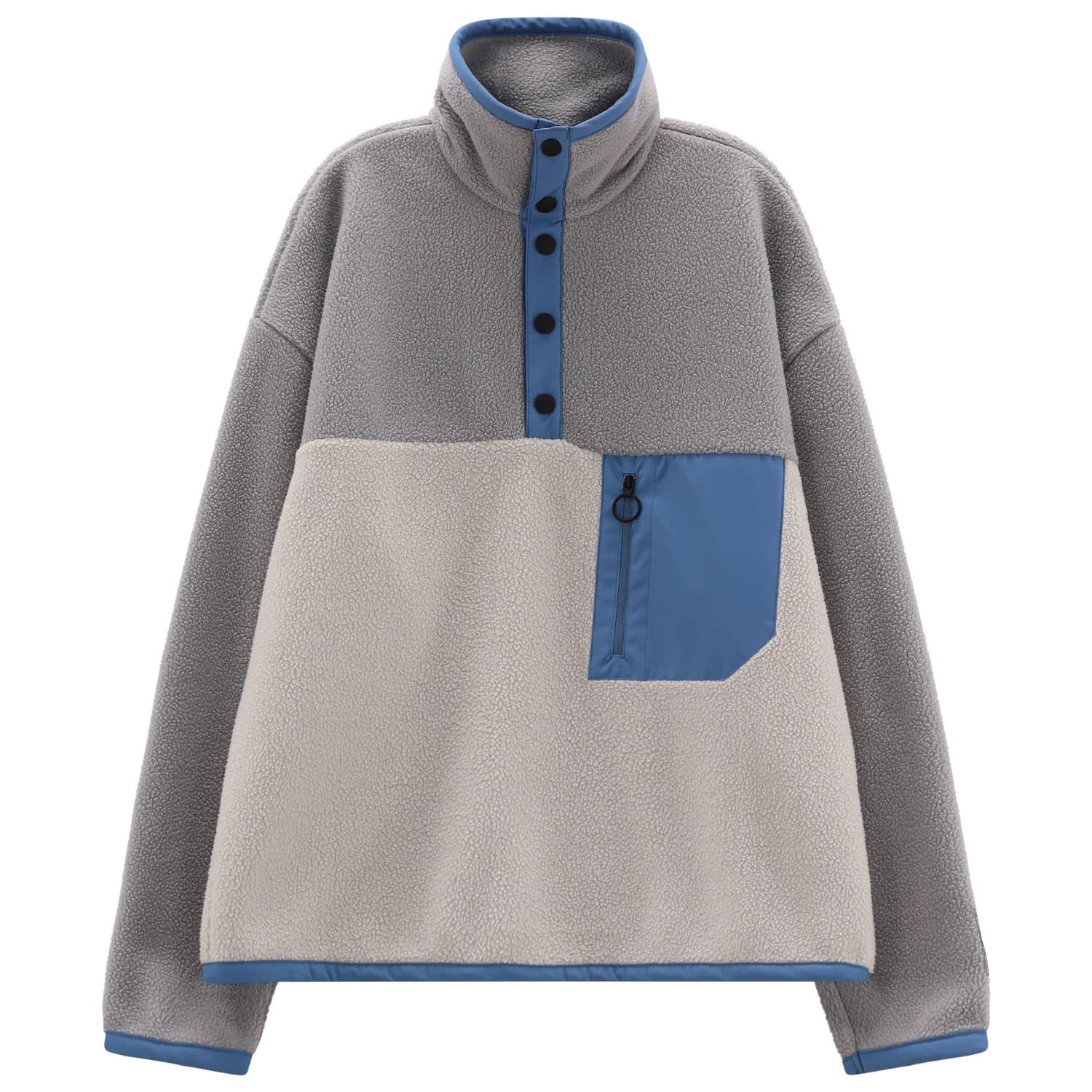 Мъжки поларен пуловер CMP Sweat 36H4327 Fleece jumper - Rain