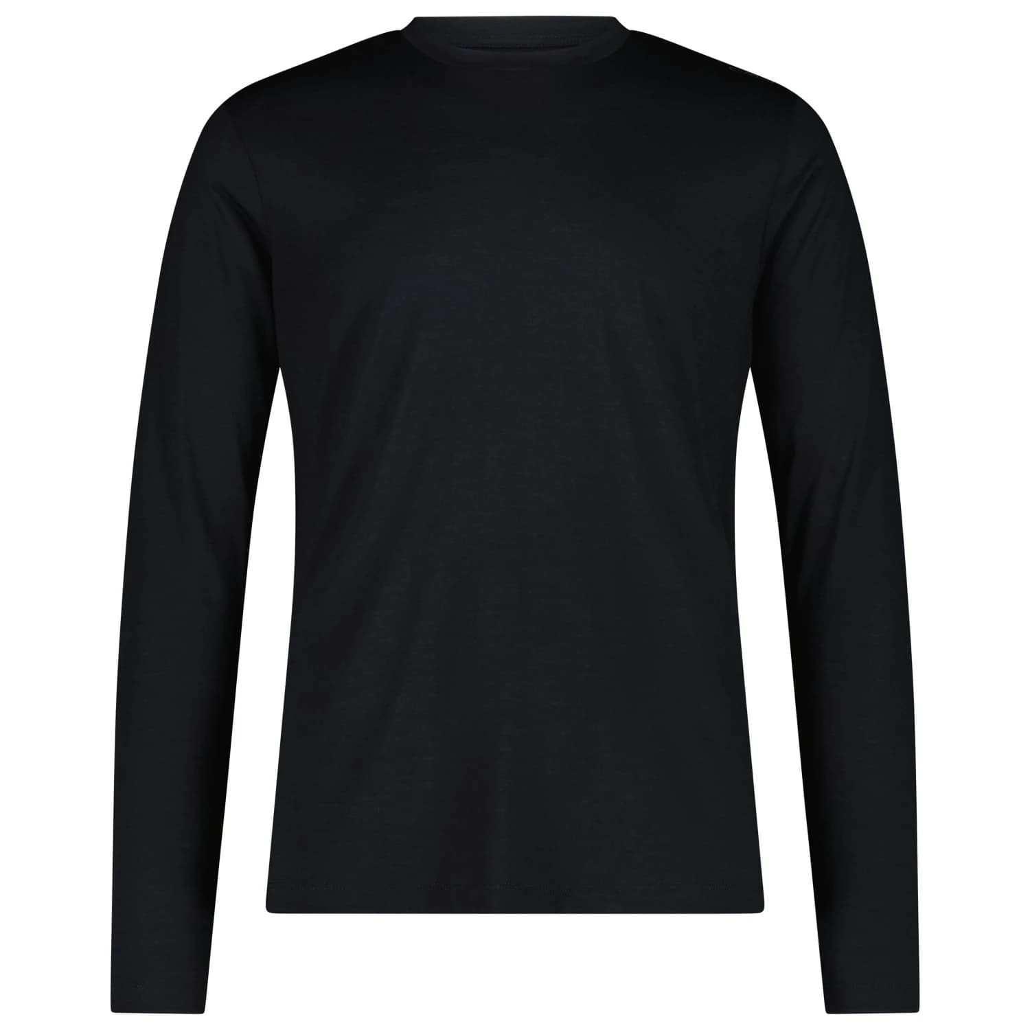 Вълнен пуловер CMP T-Shirt 36N1907 Merino longsleeve - Antracite