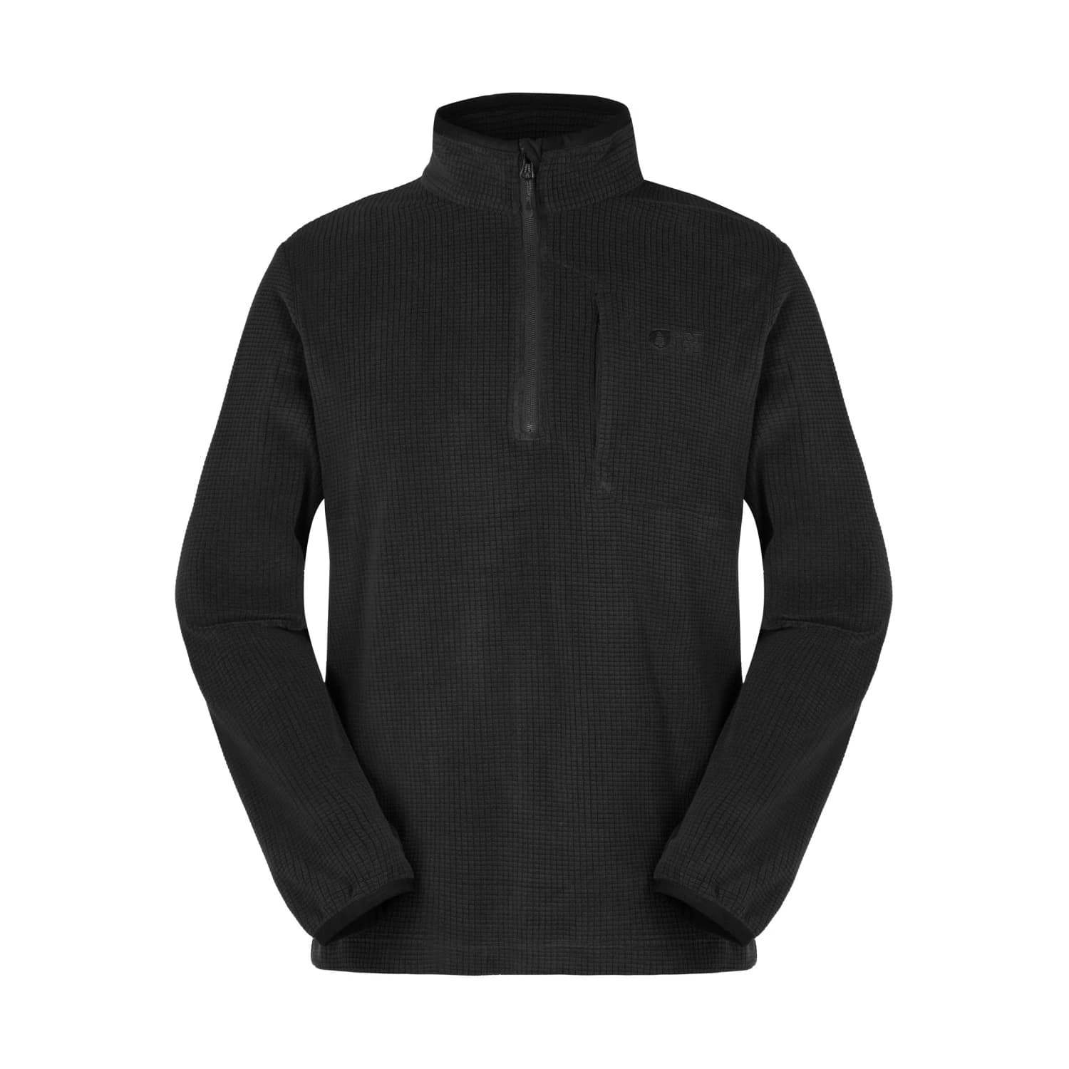 Мъжки поларен пуловер Picture Weavy 1/4 Grid Fleece Fleece jumper - Black