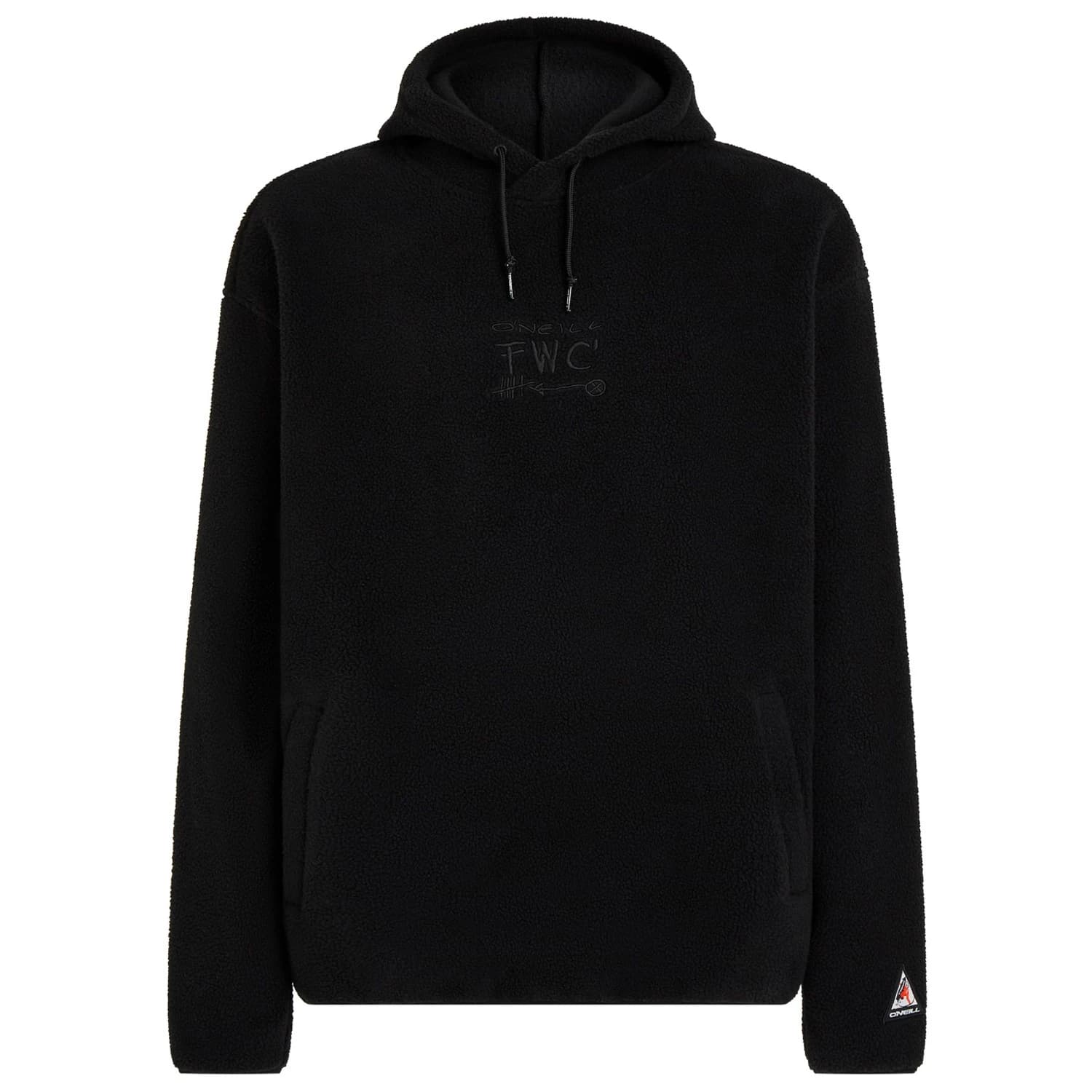 Мъжки поларен пуловер O'Neill FWC'Play High Pile Fleece Hoodie Fleece jumper - Black Out