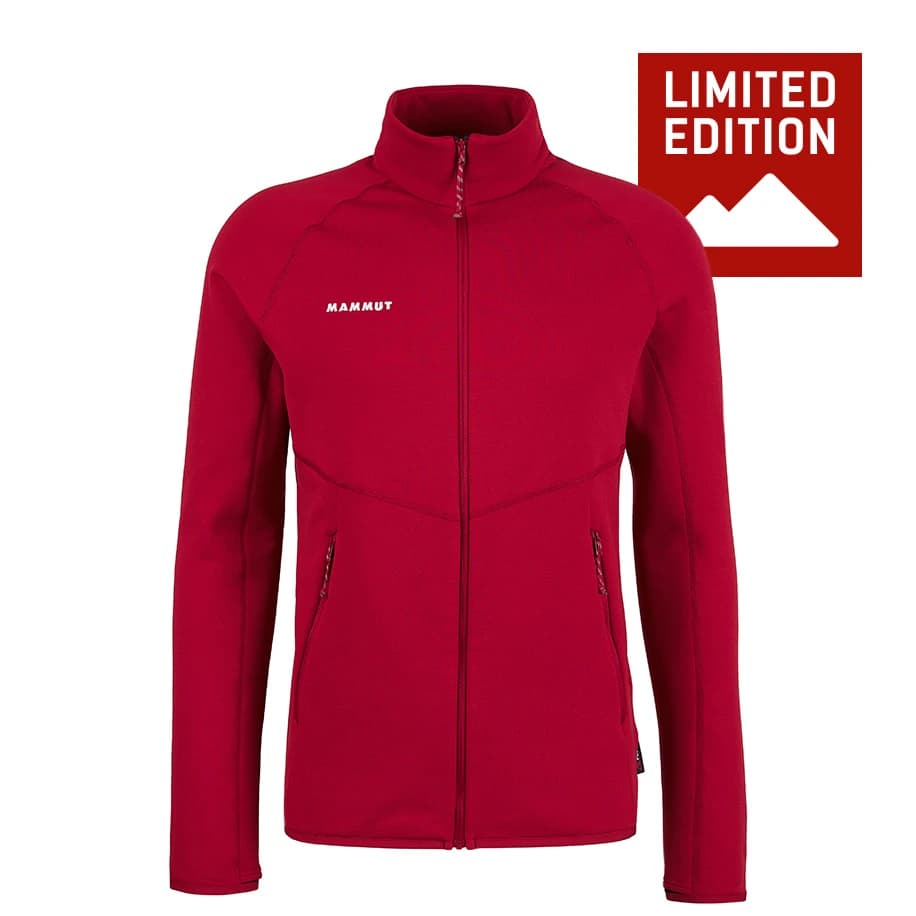 Мъжко поларено яке Mammut Aconcagua ML Jacket Exclusive Fleece jacket - Dark Mammut Red