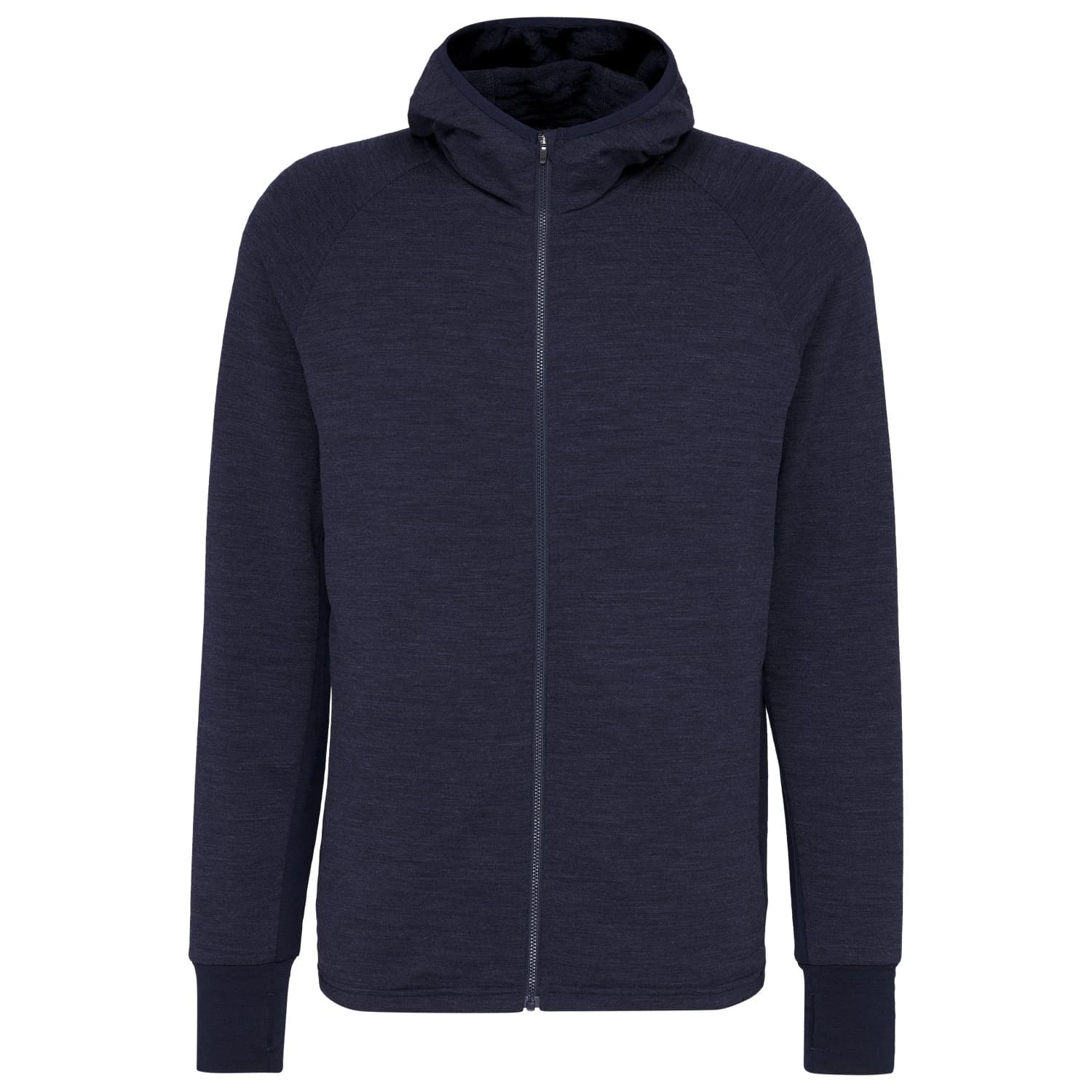 Вълнено яке Stoic MerinoFleece260 FlenSt. II Zip Hoody Merino hoodie - Dark Navy Melange / Dark Navy II