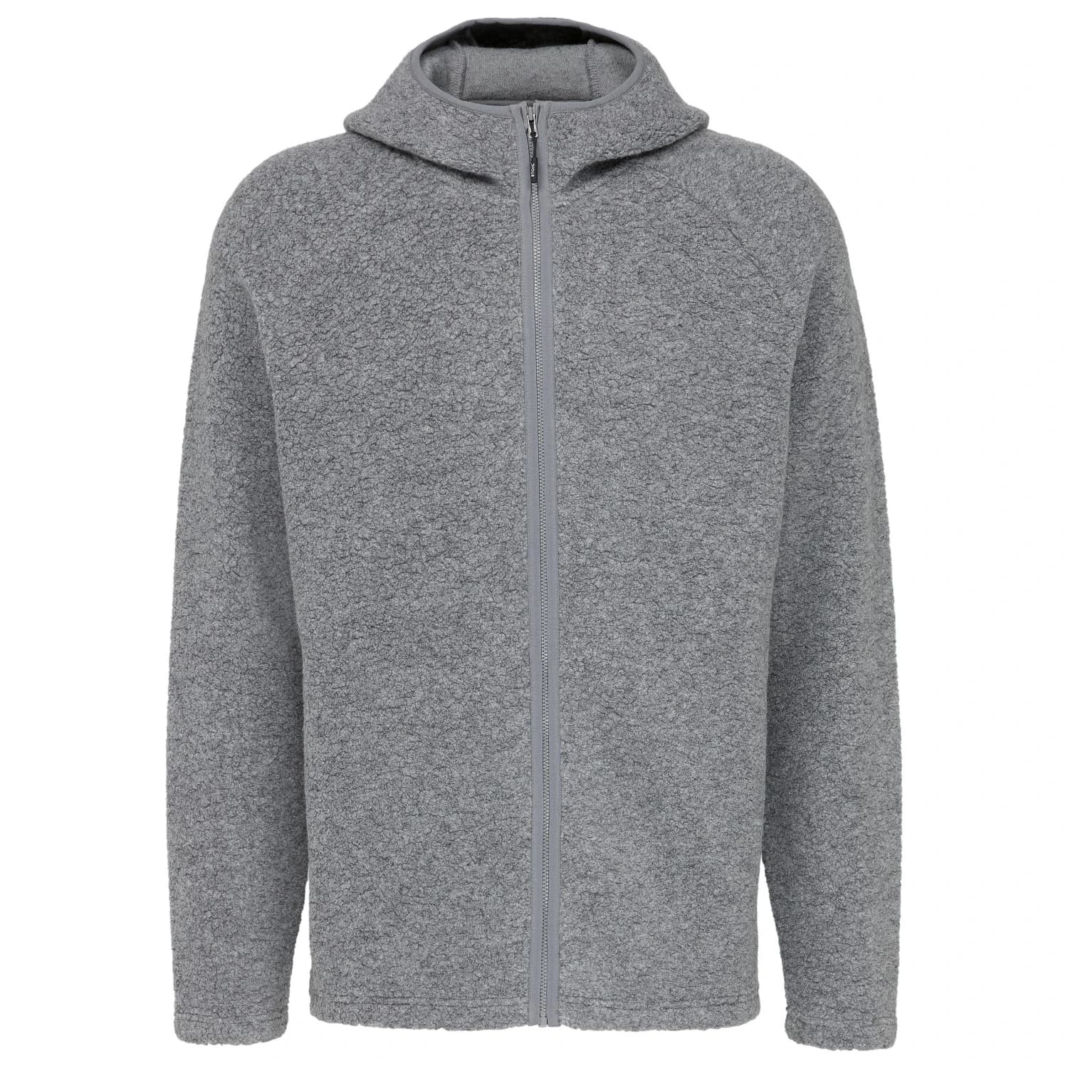 Вълнено яке Stoic MerinoPile RissnaSoftSt. Zip Hoody Merino hoodie - Grey / Melange
