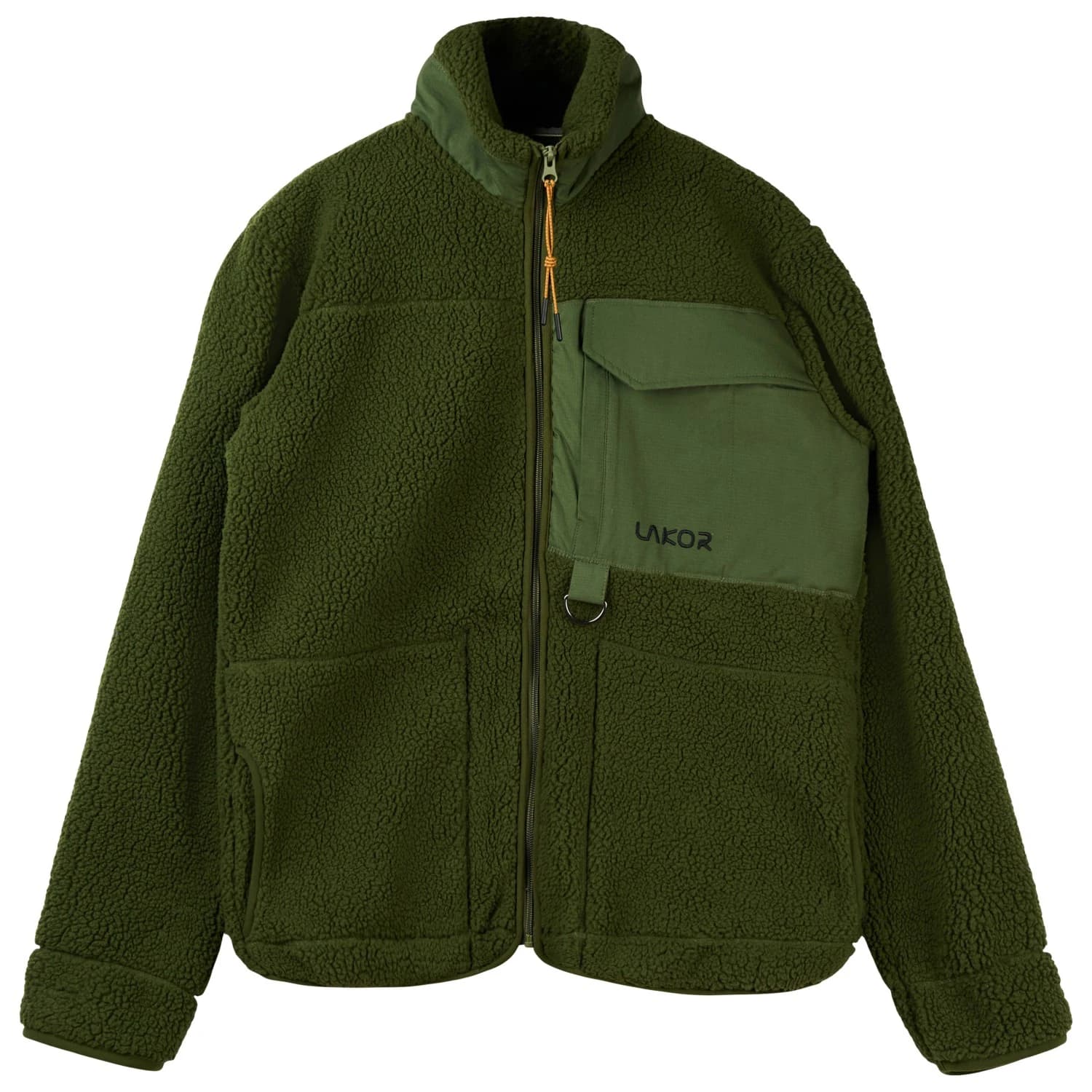 Поларено яке LAKOR Bear Sherpa Jacket Fleece jacket - Riffle Green