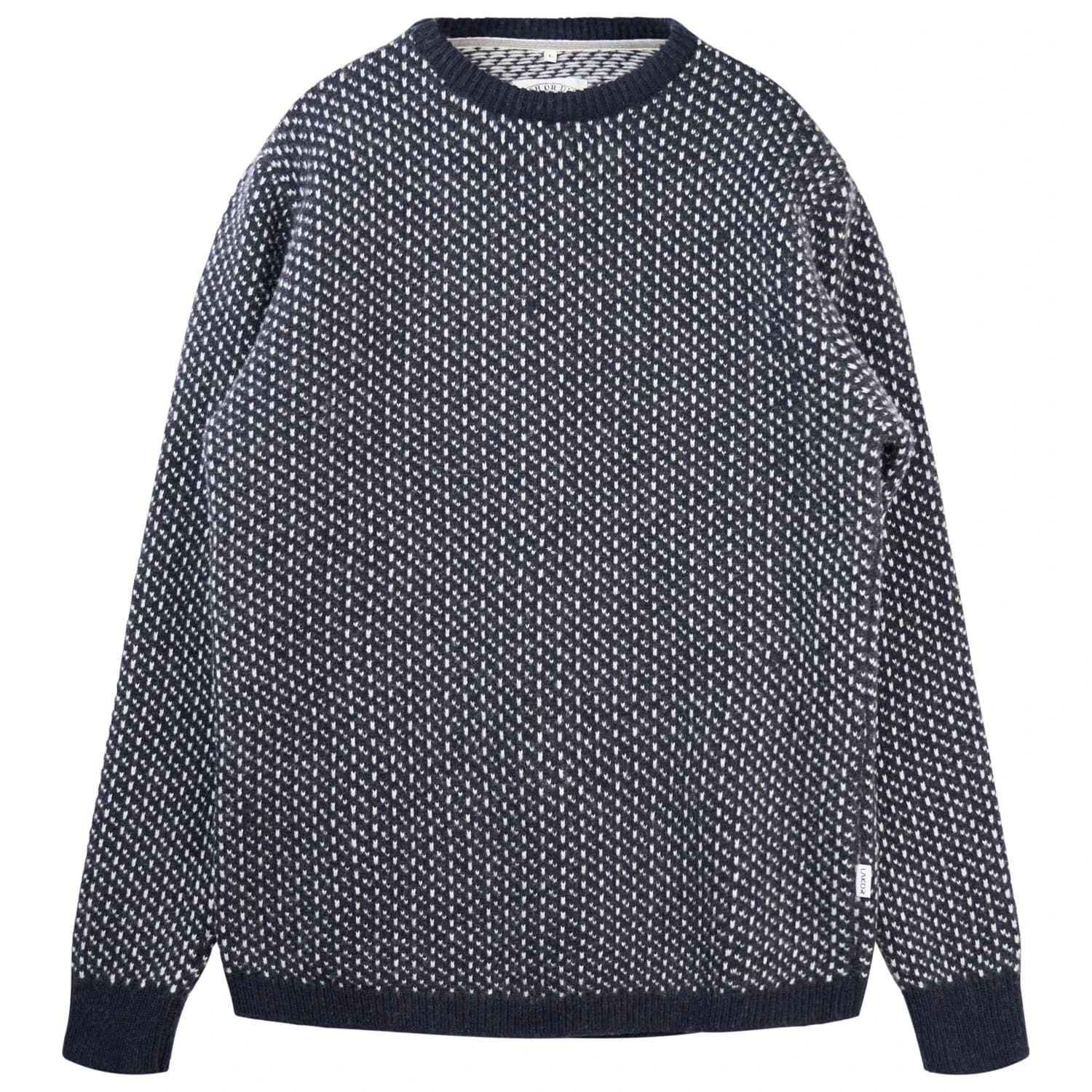 Мъжки вълнен пуловер LAKOR Jysk Knit Jumper - Navy