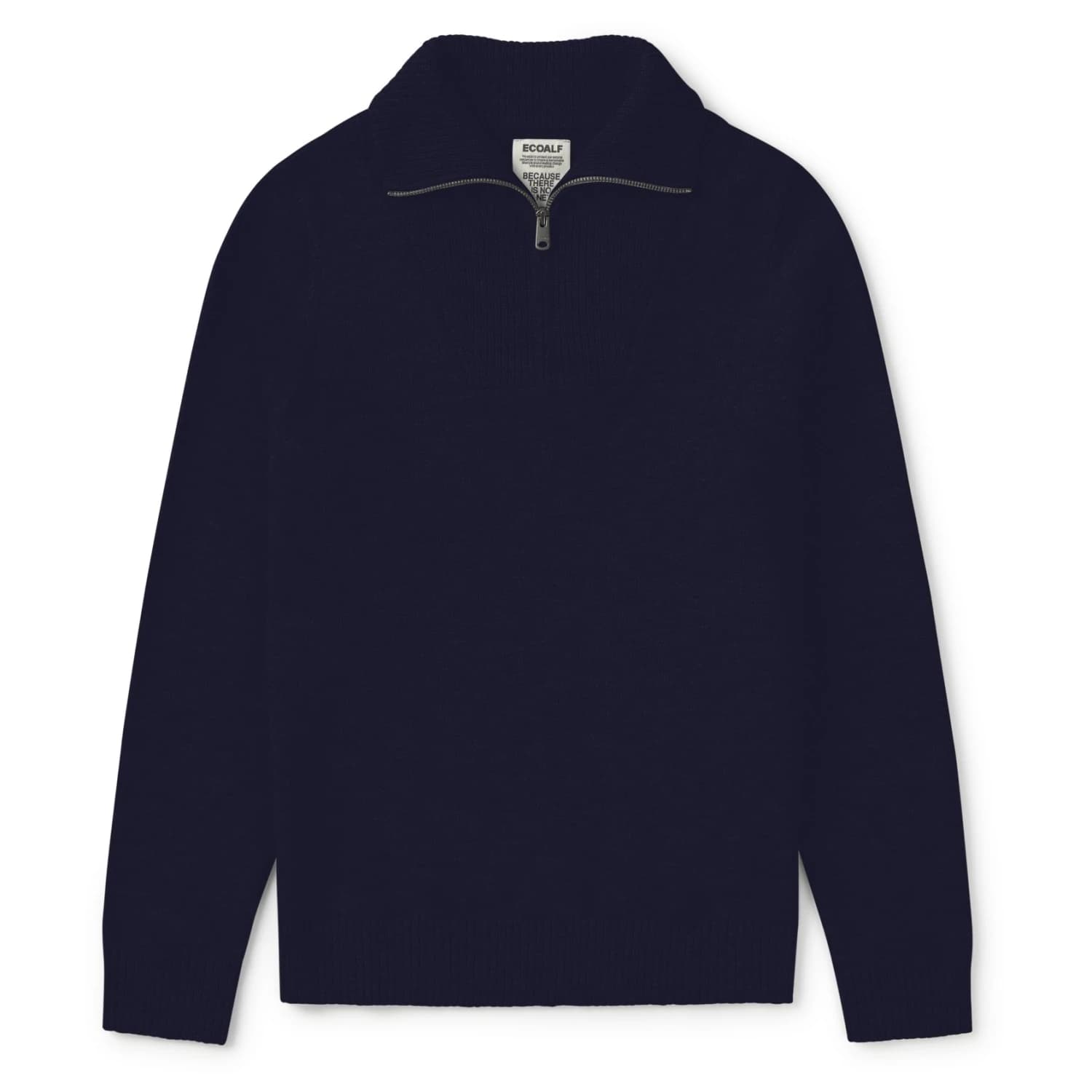 Вълнен пуловер Ecoalf Yeclo Knit Jumper - Deep Navy
