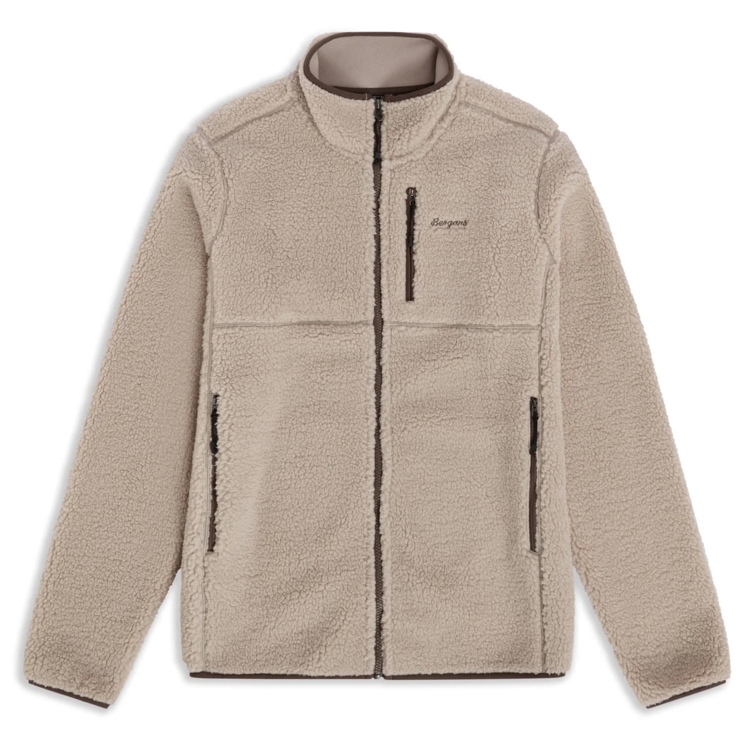 Мъжко поларено яке Bergans Lunnan Pile Fleece Jacket - Coastal Sand
