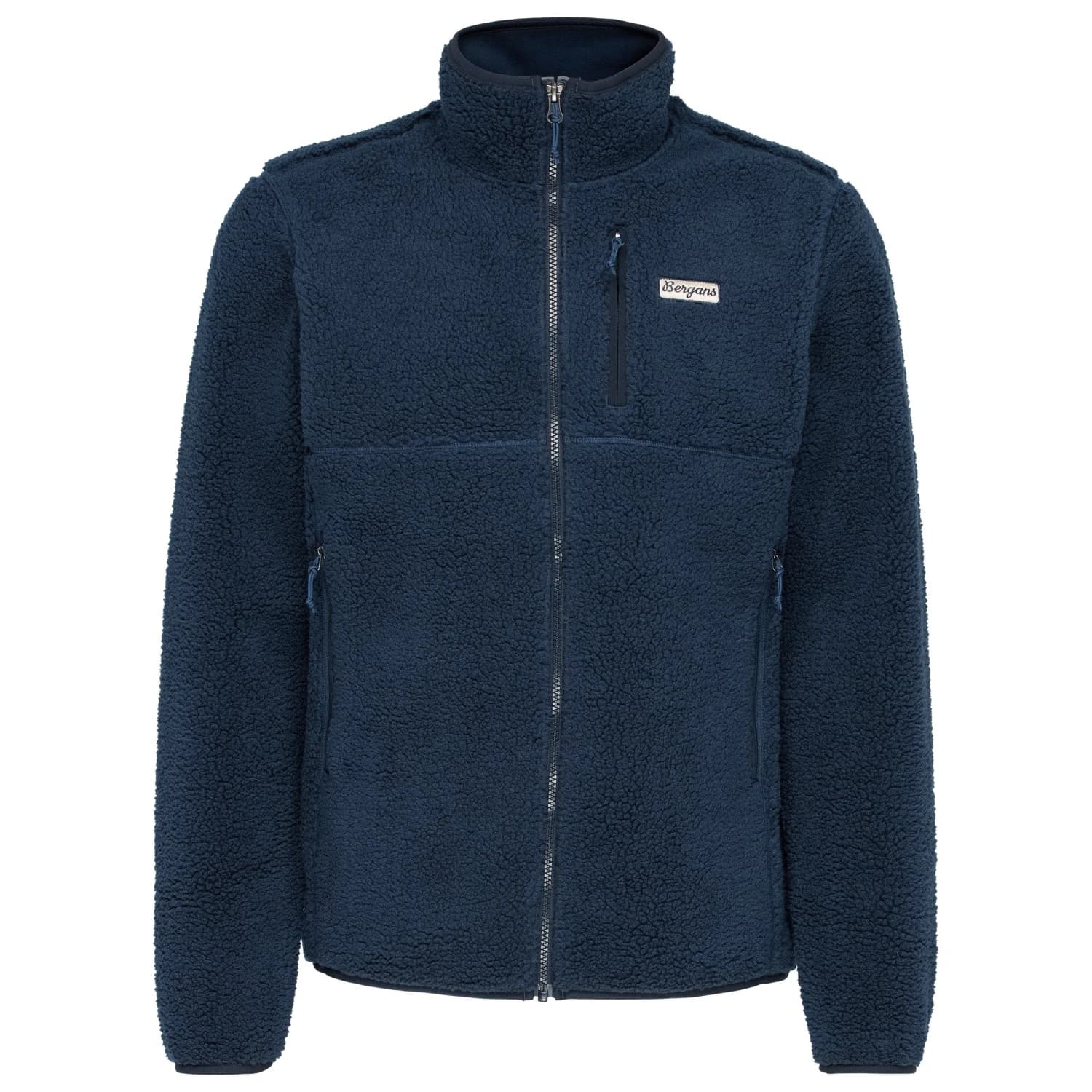 Поларено яке Bergans Lunnan Pile Fleece Jacket - Navy Blue