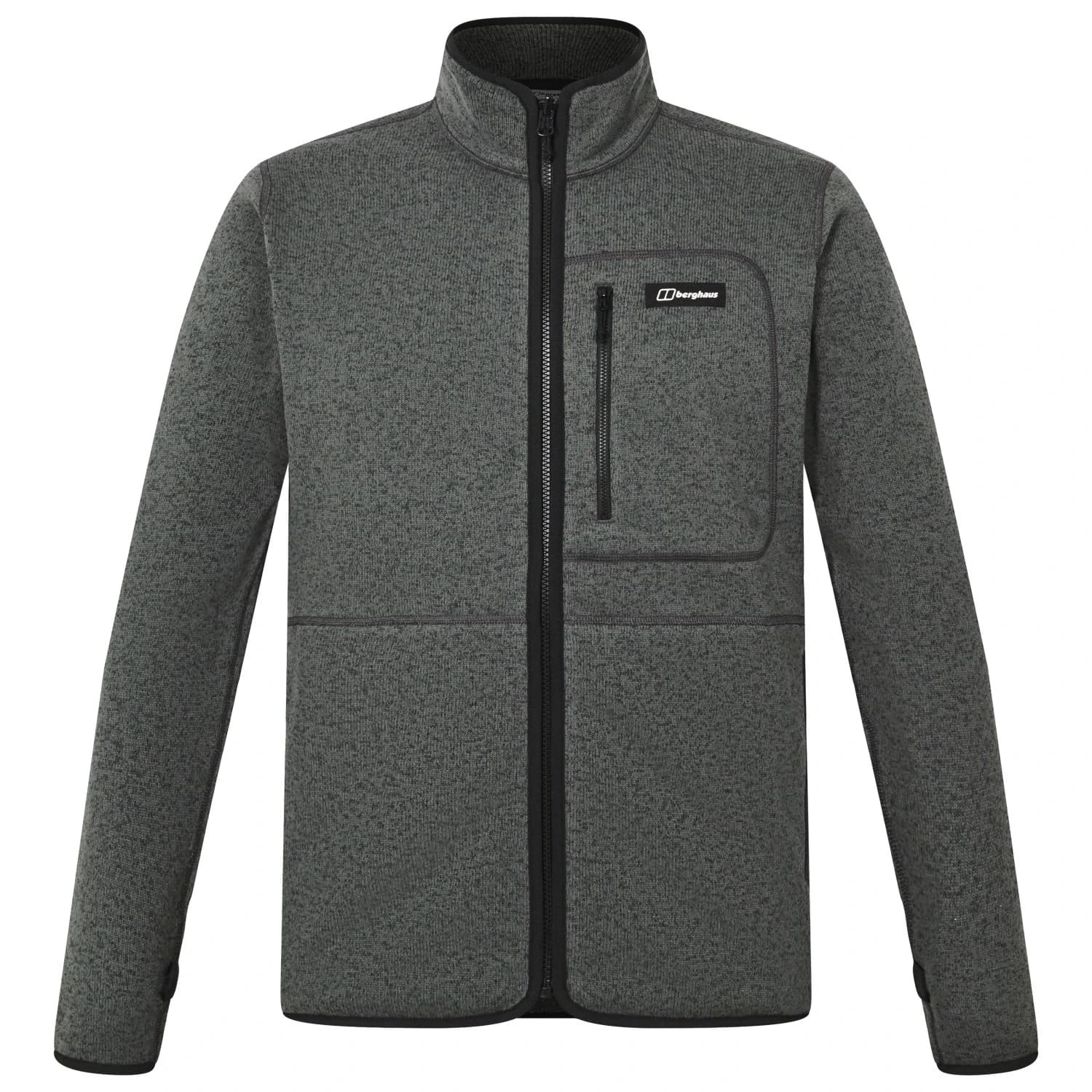 Поларено яке Berghaus Asterby Interactive Jacket Fleece jacket - Jet Black / Cavern