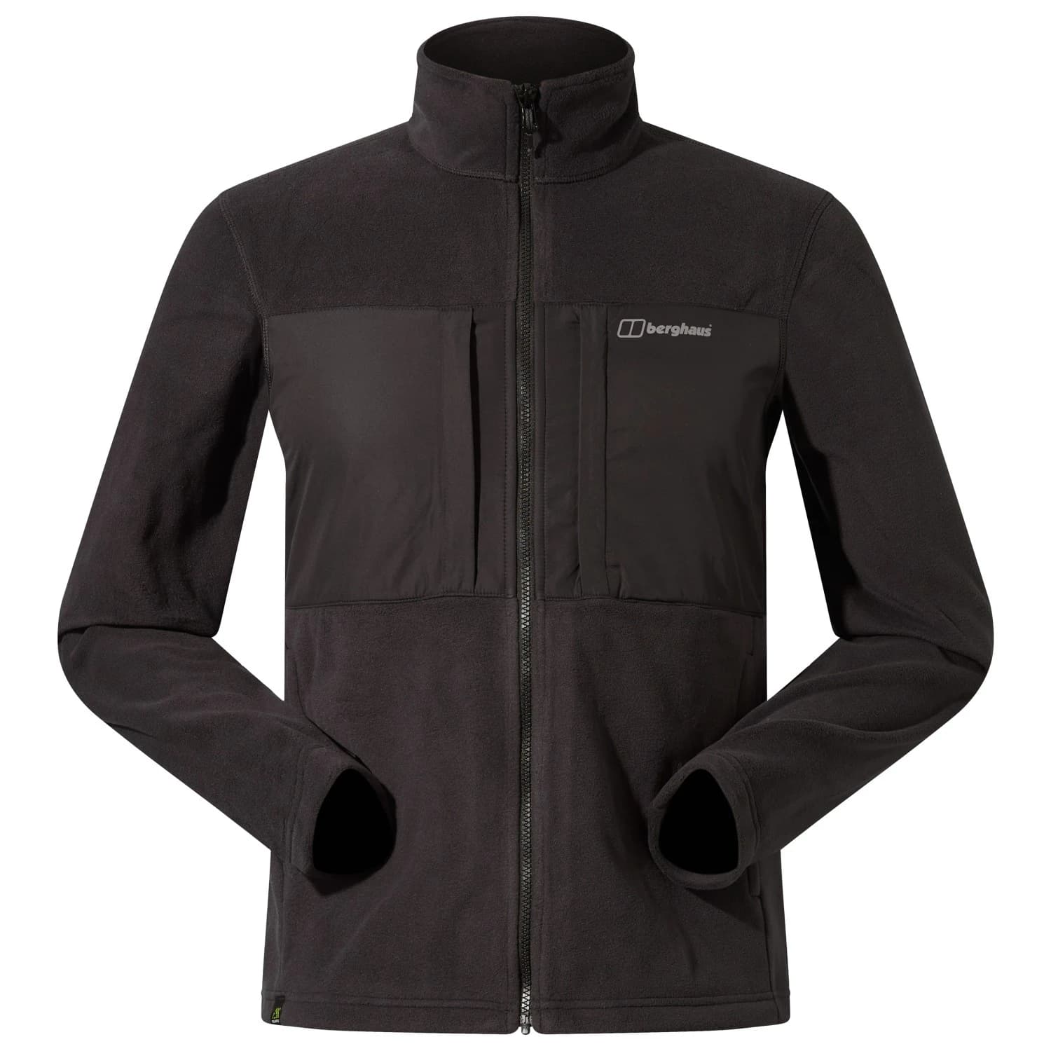Мъжко поларено яке Berghaus Prism Guide Interactive Jacket Fleece jacket - Jet Black